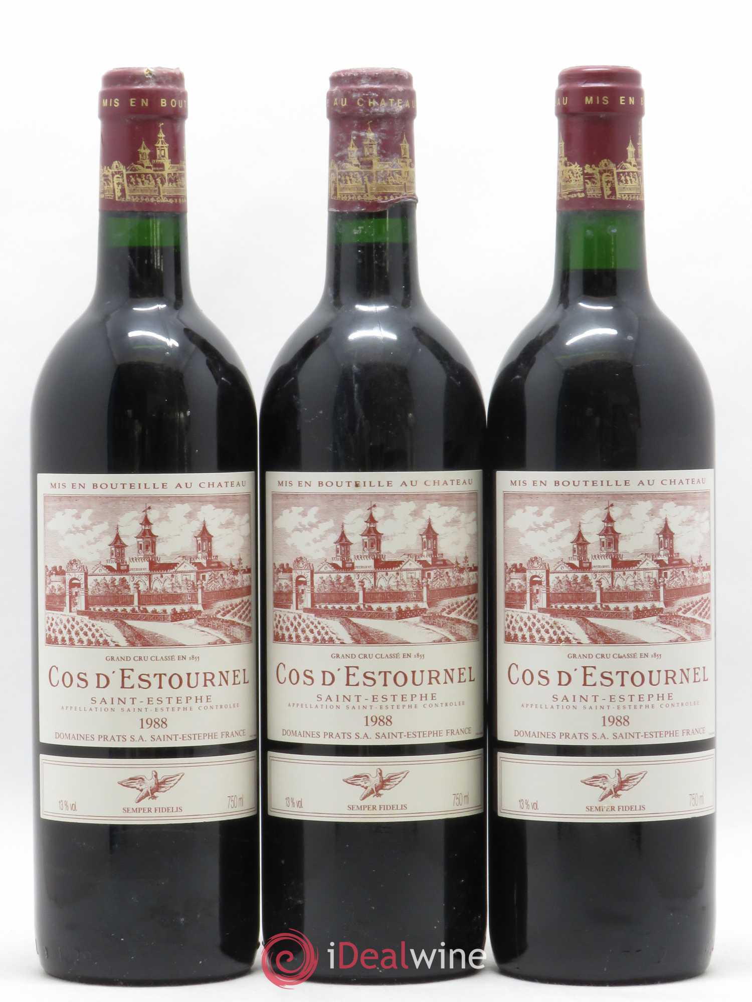 Cos d'Estournel 2ème Grand Cru Classé 1988 - Lot de 12 bouteilles - 4