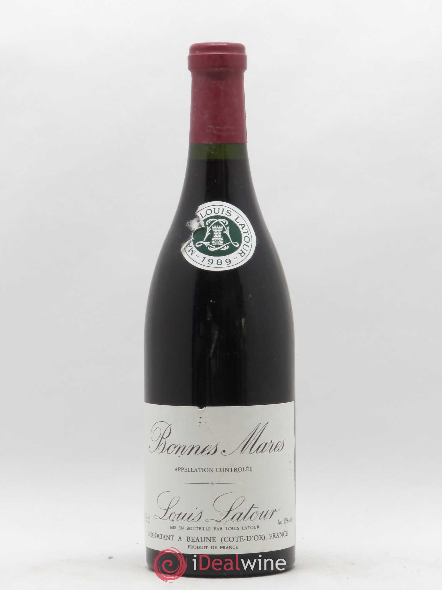 Bonnes-Mares Grand Cru Louis Latour 1989 - Lot de 1 bouteille - 0