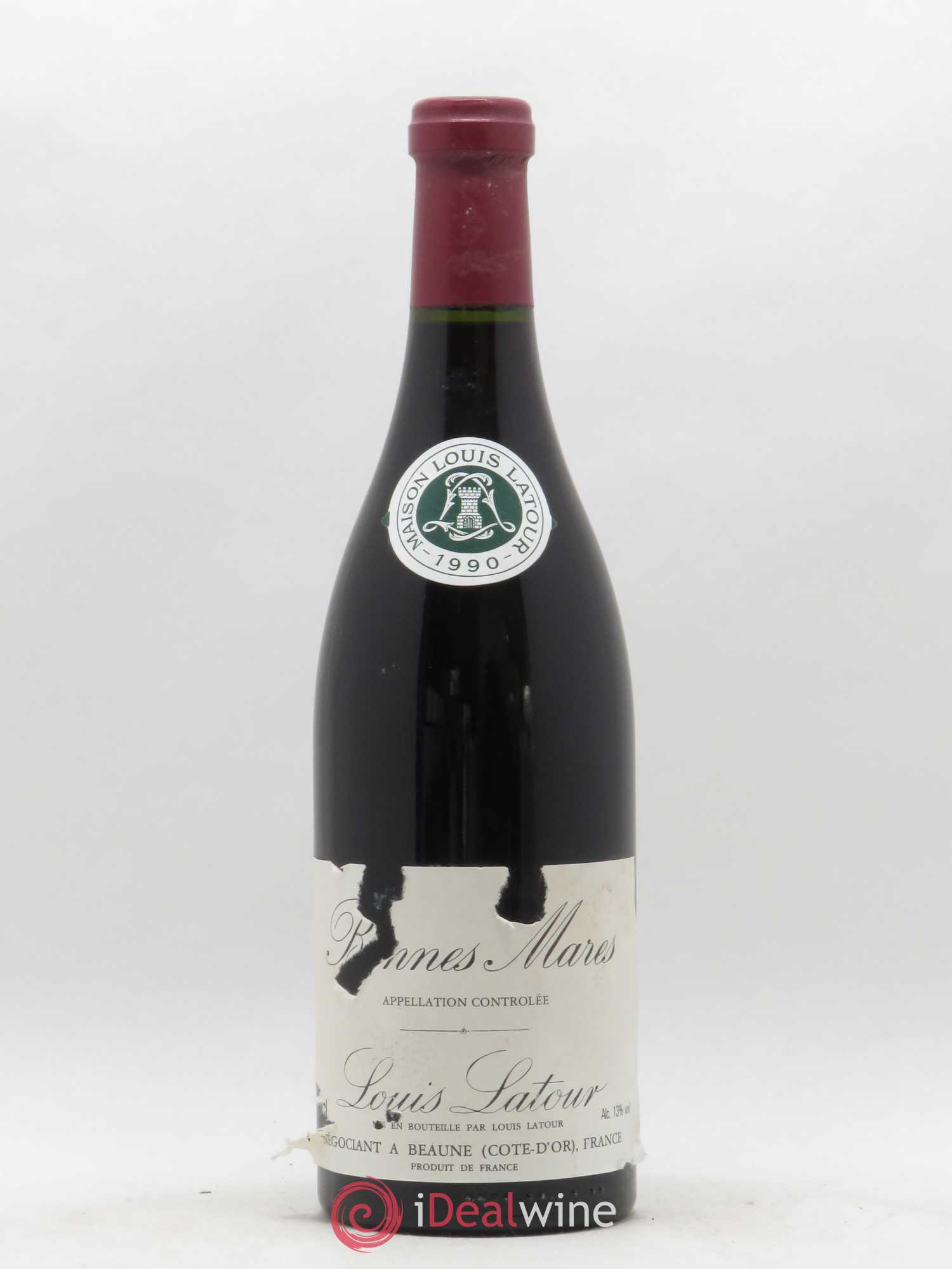 Bonnes-Mares Grand Cru Louis Latour 1990 - Lot de 1 bouteille - 0