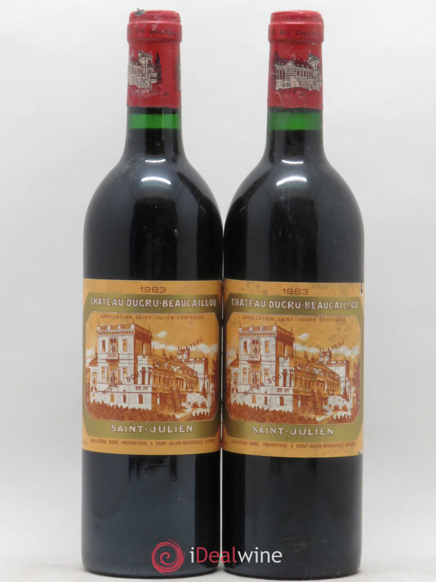 Château Ducru Beaucaillou 2ème Grand Cru Classé 1983 - Lot de 2 bouteilles - 0
