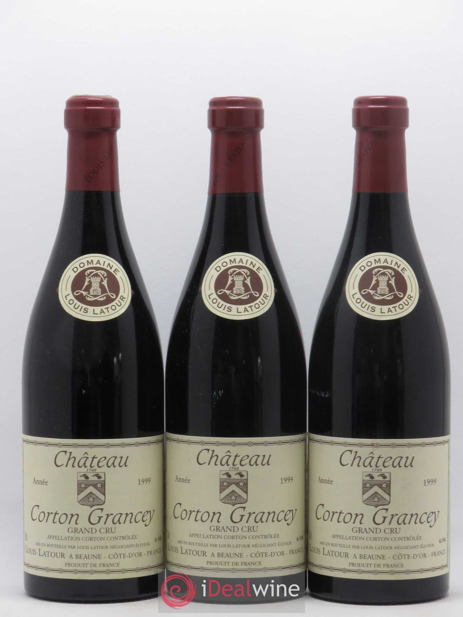 Corton Grand Cru Château Corton Grancey Louis Latour 1999 - Lot de 6 bouteilles - 2