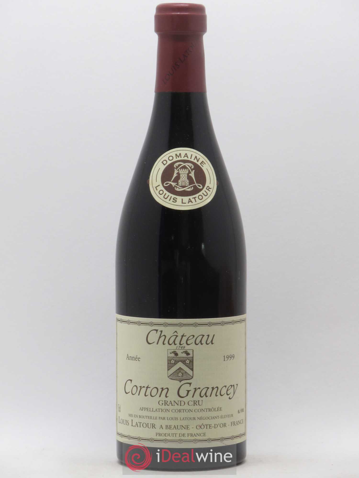 Corton Grand Cru Château Corton Grancey Louis Latour 1999 - Lot de 1 bouteille - 0