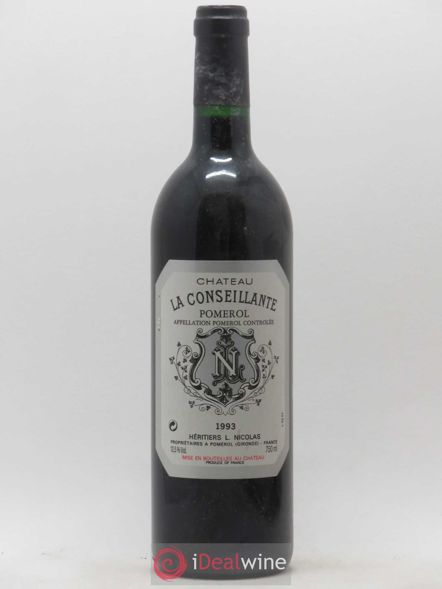 Château la Conseillante 1993 - Lot de 1 bouteille - 0