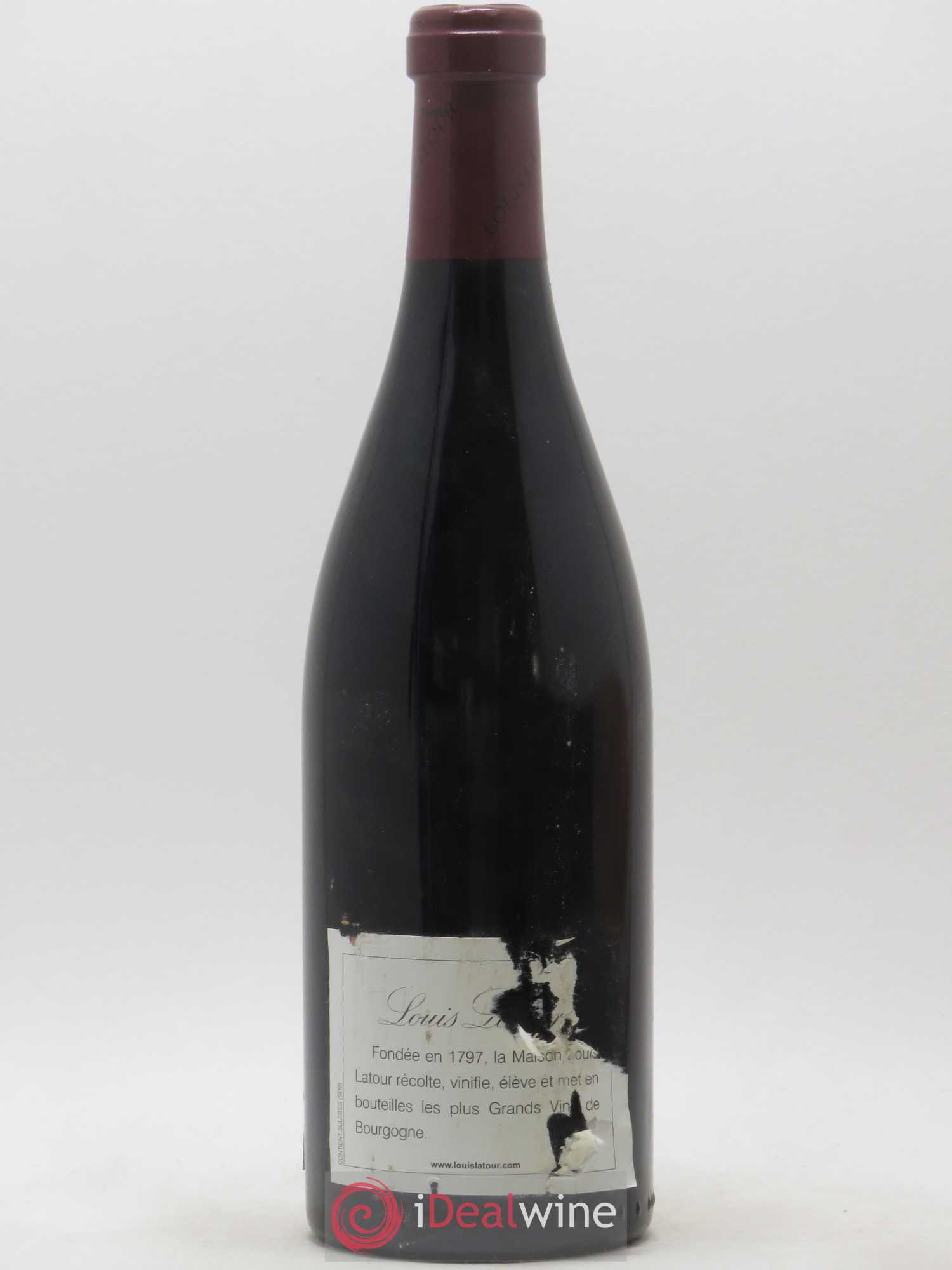 Chambertin Grand Cru Cuvée Héritiers Latour Louis Latour 2003 - Lot de 1 bouteille - 1