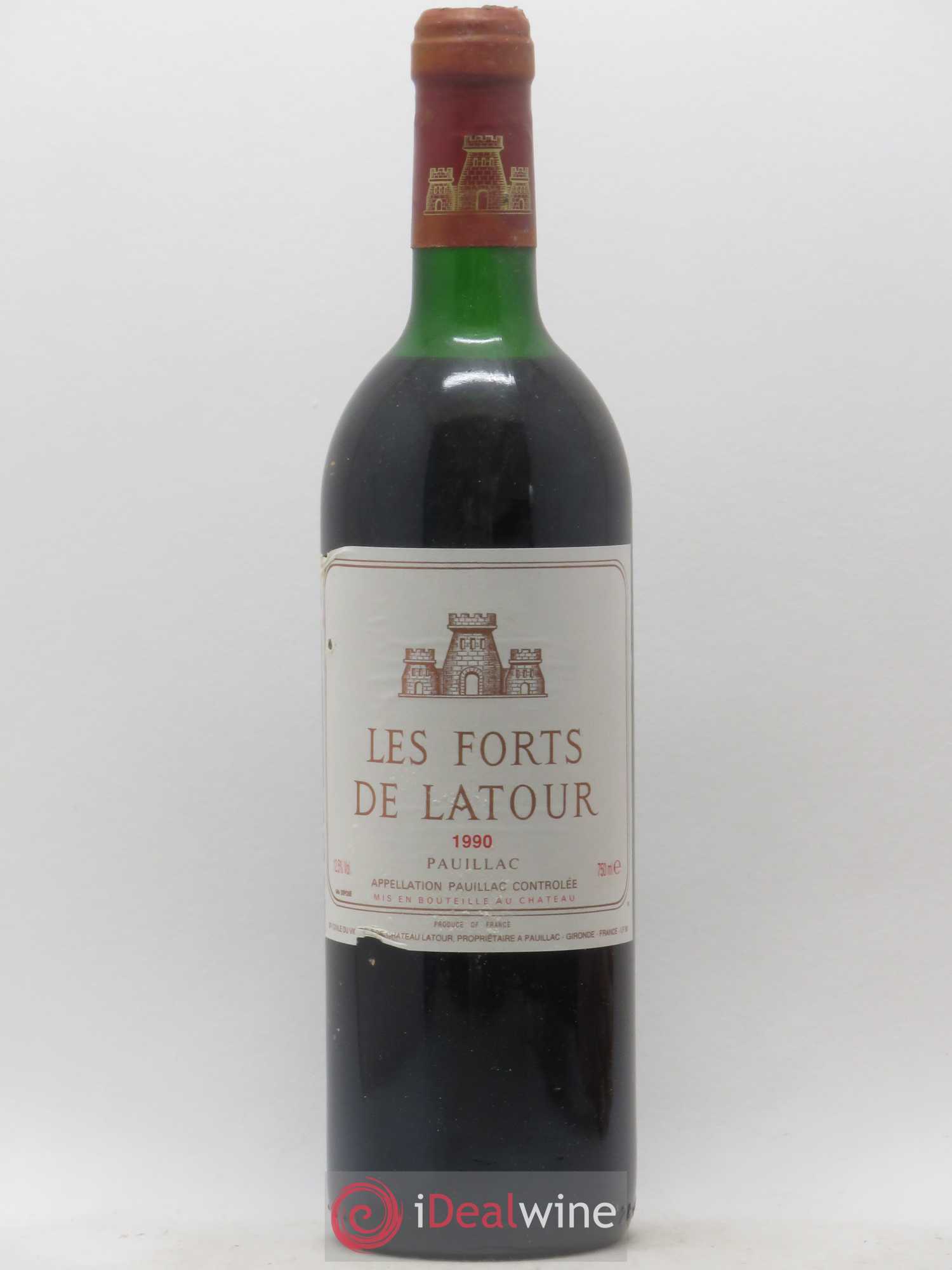 Les Forts de Latour Second Vin 1990 - Lot de 1 bouteille - 0
