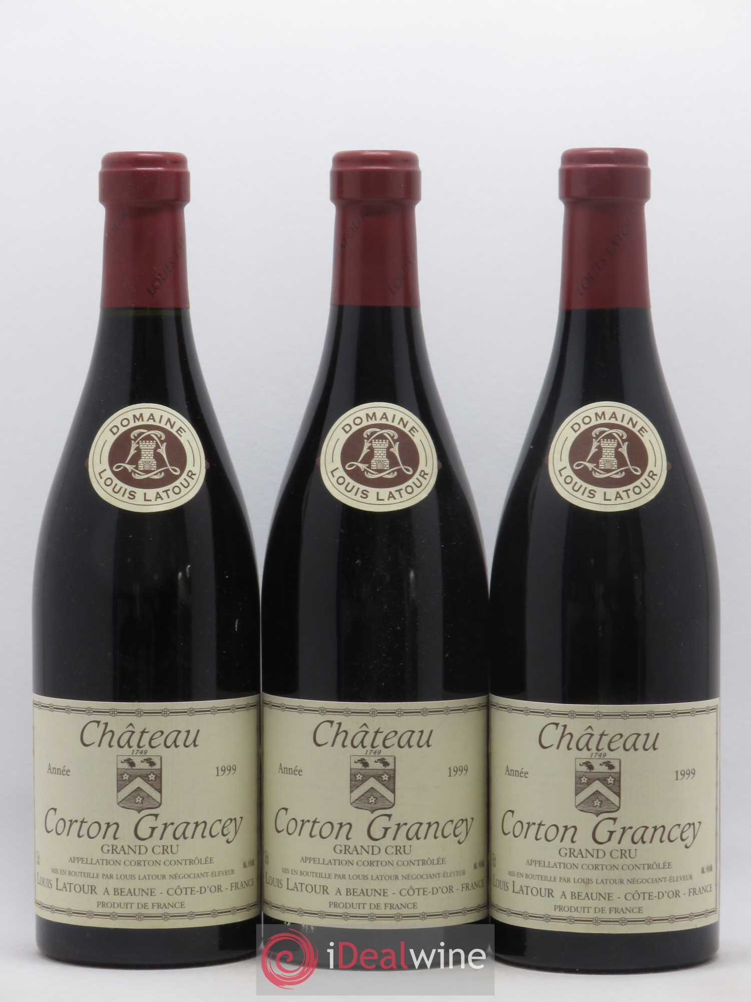 Corton Grand Cru Château Corton Grancey Louis Latour 1999 - Lot de 12 bouteilles - 2