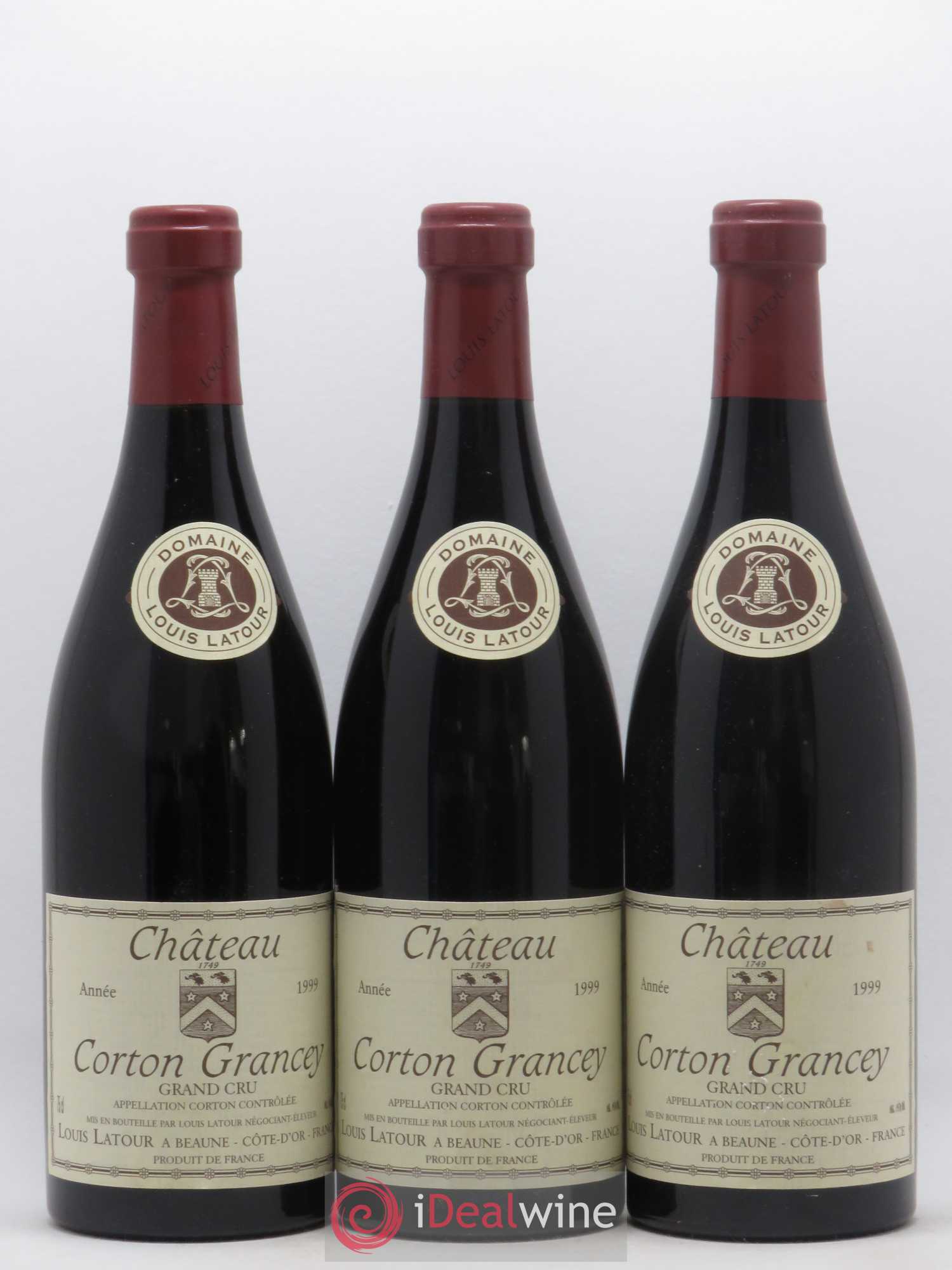 Corton Grand Cru Château Corton Grancey Louis Latour 1999 - Lot de 12 bouteilles - 3
