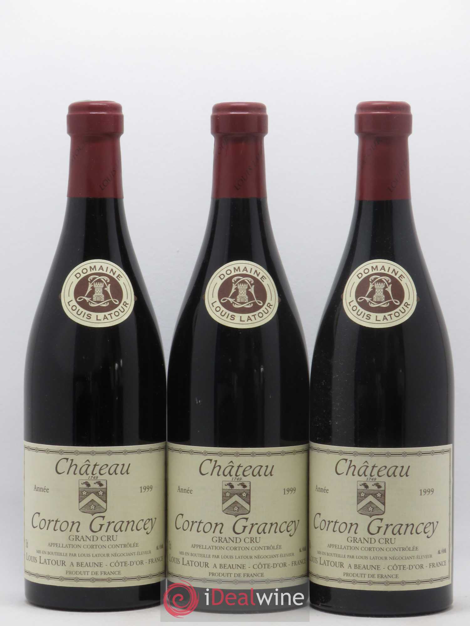 Corton Grand Cru Château Corton Grancey Louis Latour 1999 - Lot de 12 bouteilles - 4