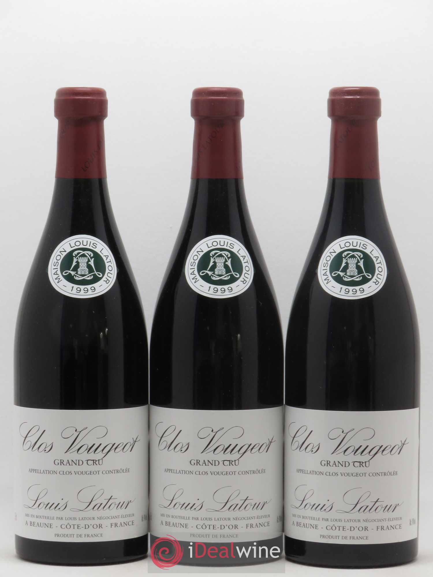 Clos de Vougeot Grand Cru Louis Latour 1999 - Lot de 12 bouteilles - 3