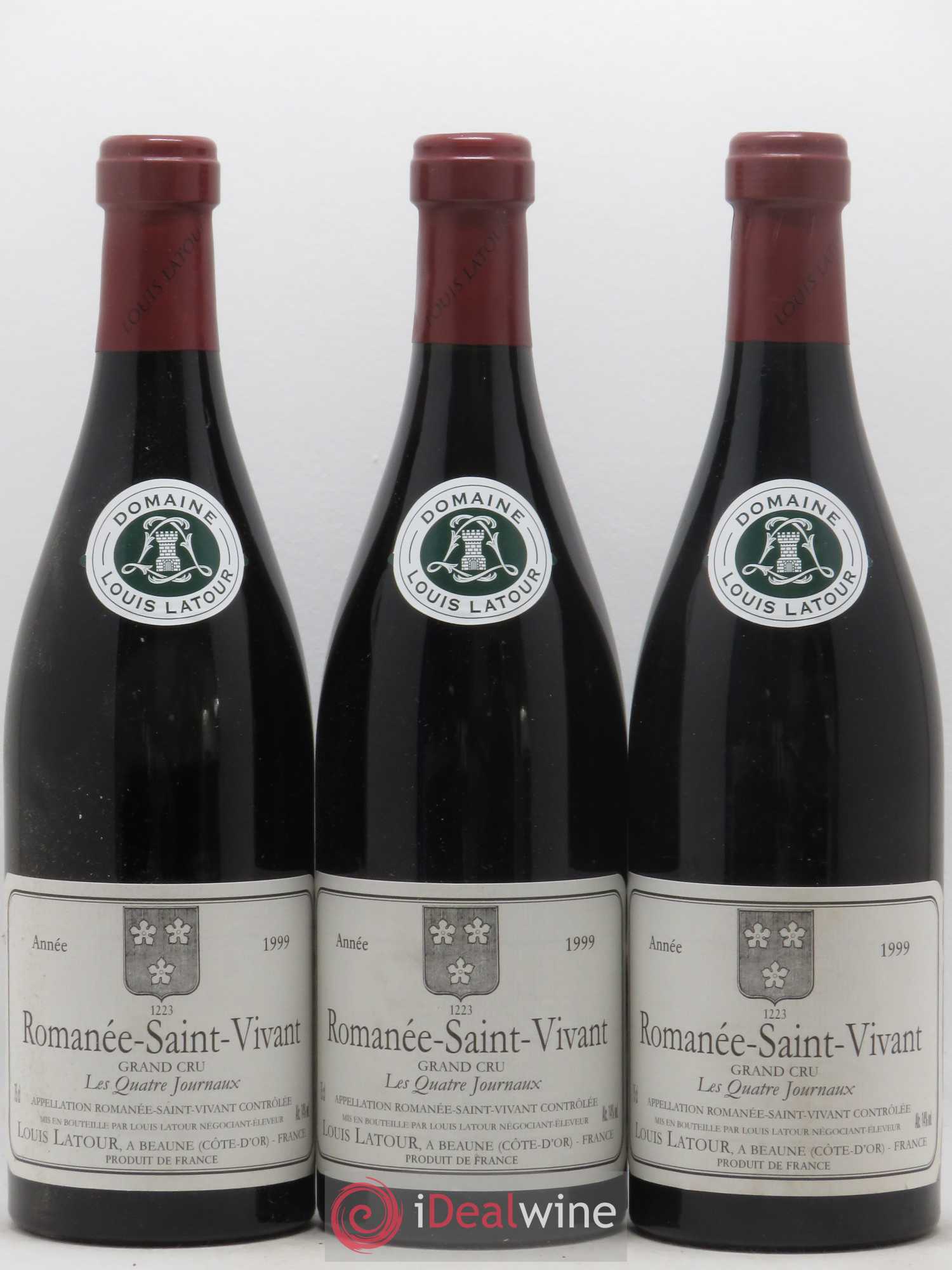 Romanée-Saint-Vivant Grand Cru Les Quatre Journaux Louis Latour 1999 - Lot de 6 bouteilles - 2