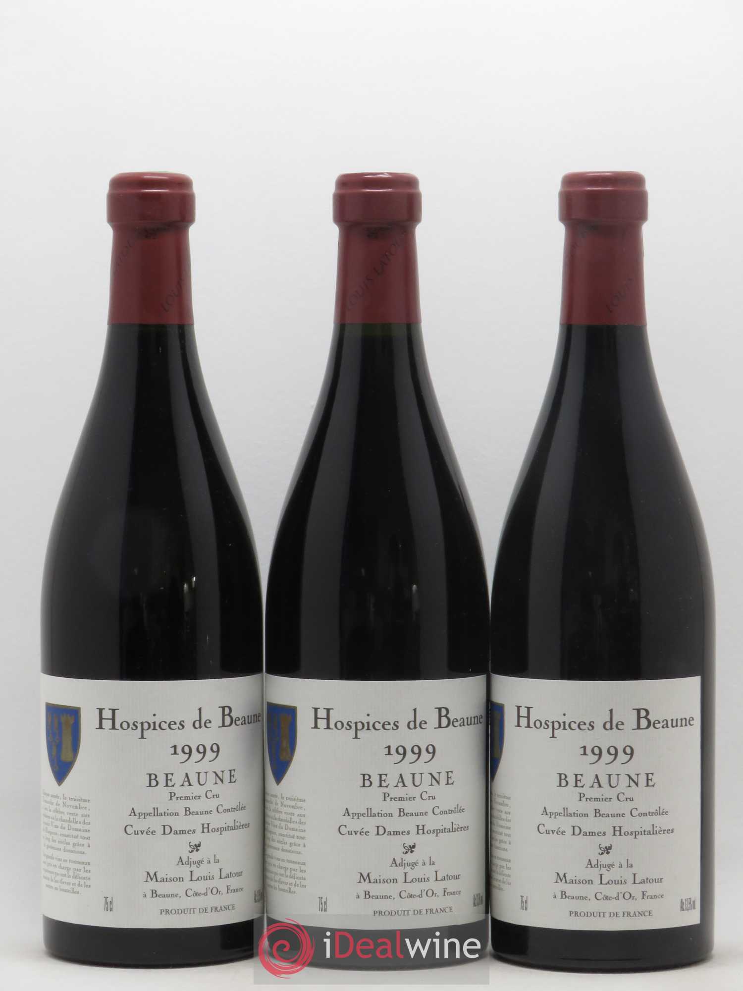 Beaune 1er Cru Hospices de Beaune Cuvée des Dames Hospitalieres Latour 1999 - Posten von 12 Flaschen - 4