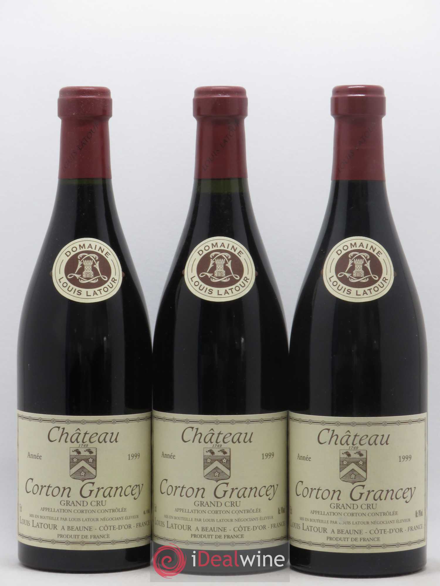 Corton Grand Cru Château Corton Grancey Louis Latour 1999 - Lot de 12 bouteilles - 2