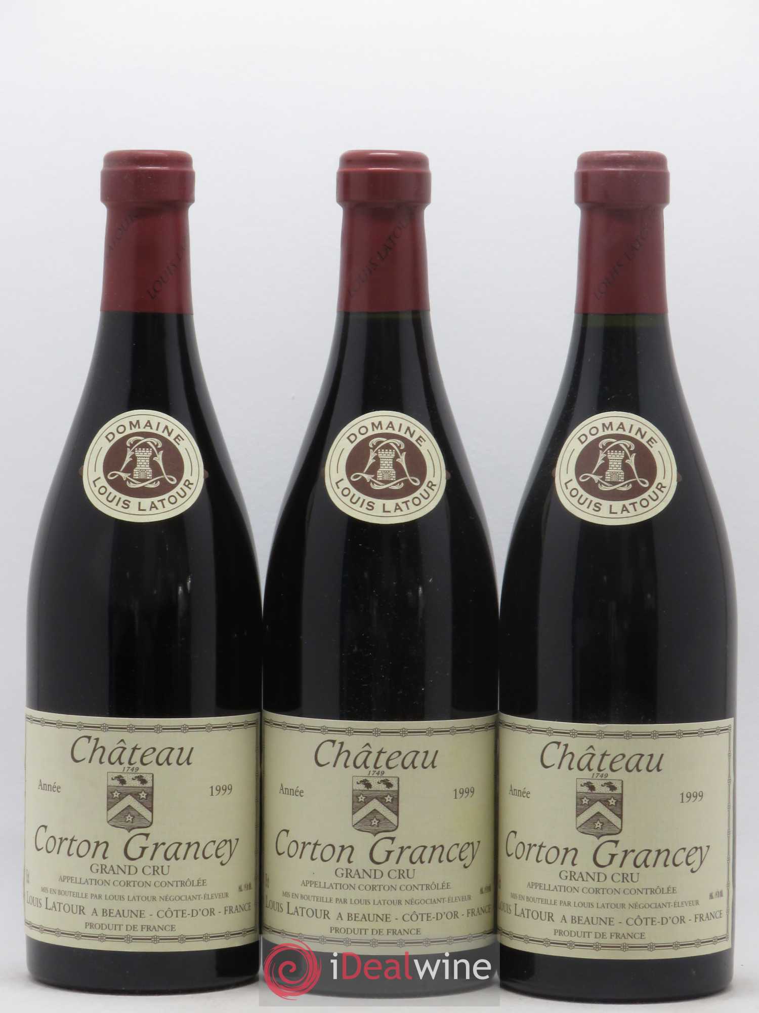 Corton Grand Cru Château Corton Grancey Louis Latour 1999 - Lot de 12 bouteilles - 3