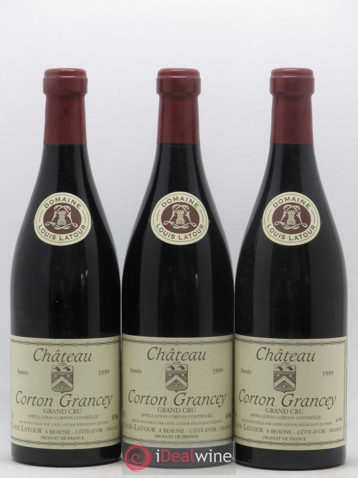 Corton Grand Cru Château Corton Grancey Louis Latour 1999 - Lot de 12 bouteilles - 4