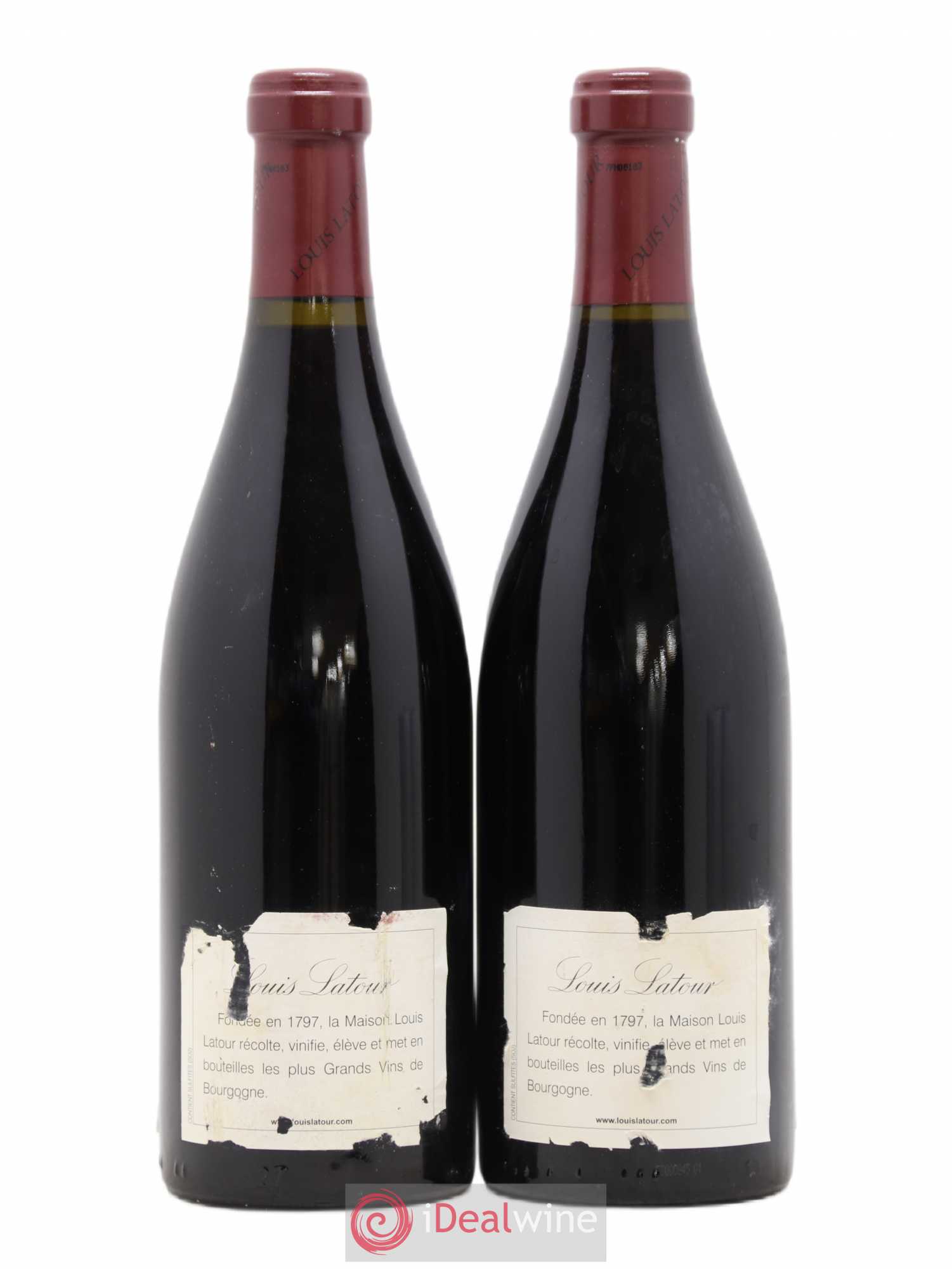 Chambertin Grand Cru Cuvée Héritiers Latour Louis Latour 2003 - Lot de 2 bouteilles - 1