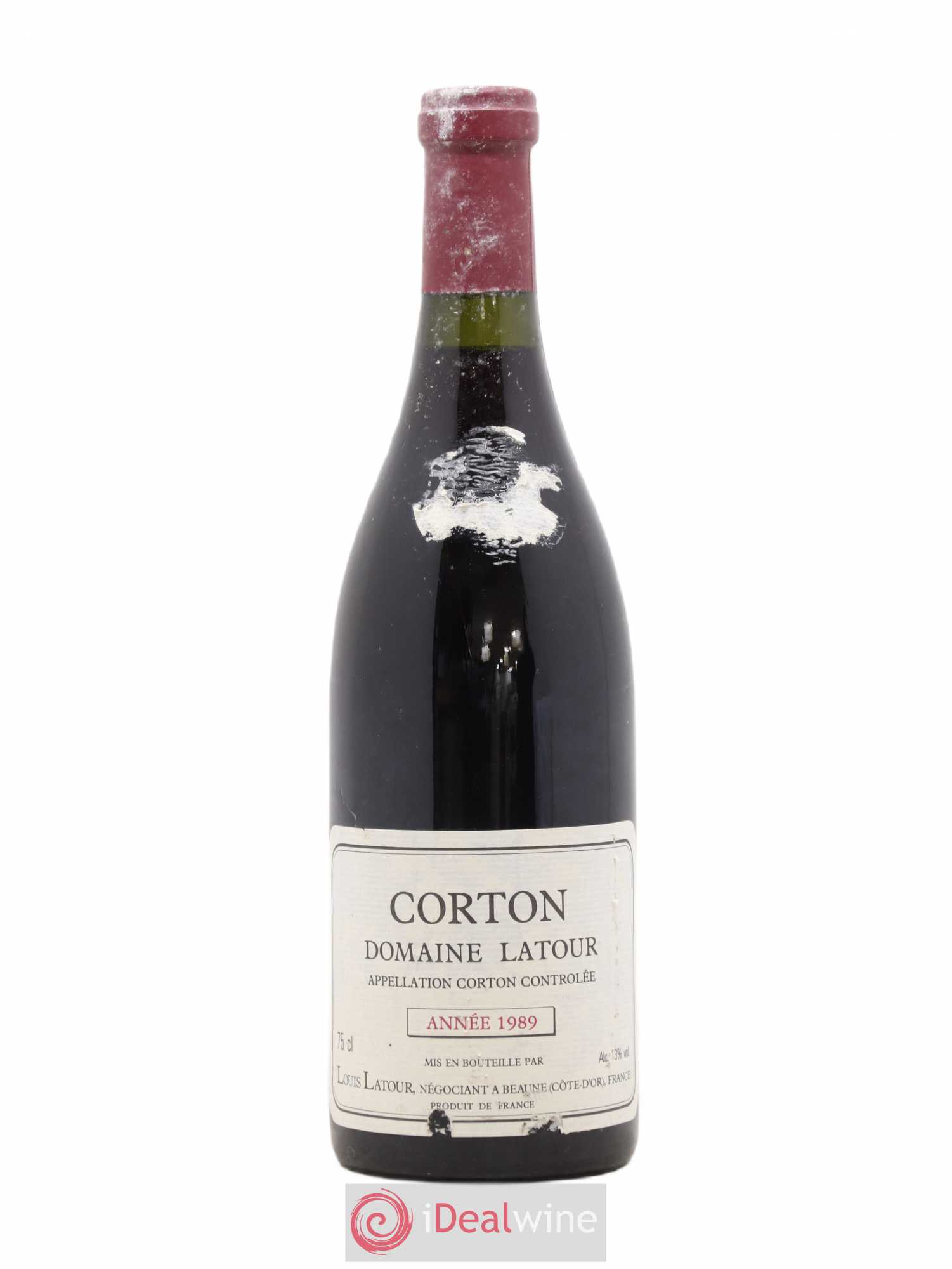 Corton Grand Cru Louis Latour 1989 - Lot de 1 bouteille - 0