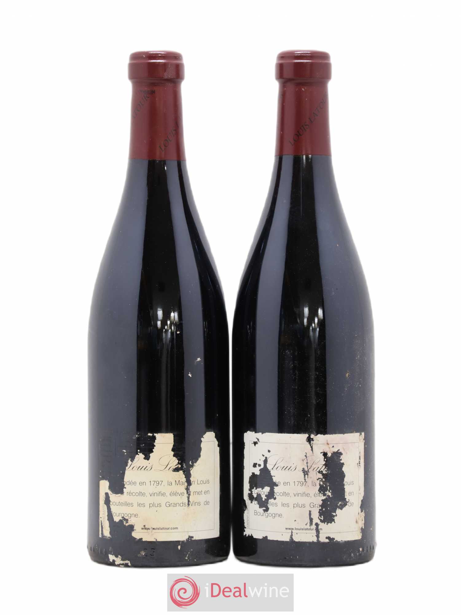 Romanée-Saint-Vivant Grand Cru Les Quatre Journaux Louis Latour 2003 - Lot de 2 bouteilles - 1
