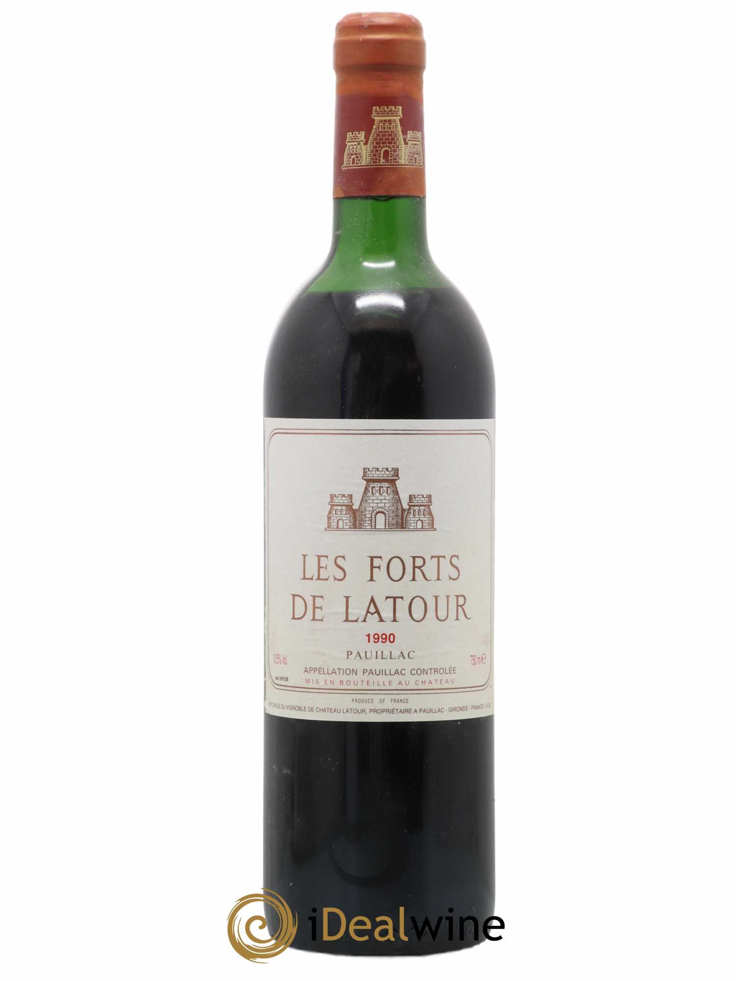 Les Forts de Latour Second Vin 1990 - Lot de 1 bouteille - 0