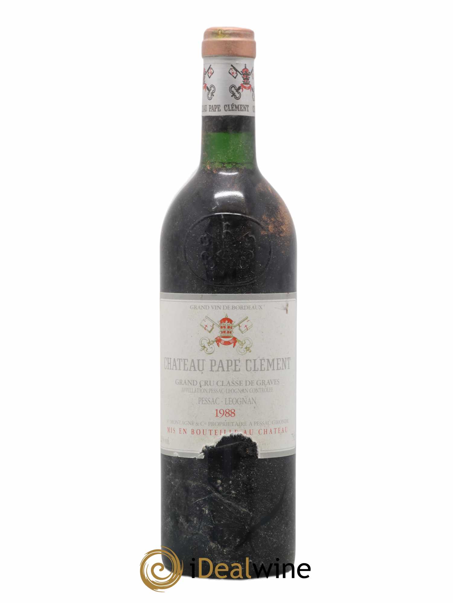 Château Pape Clément Cru Classé de Graves 1988 - Lot de 1 bouteille - 0