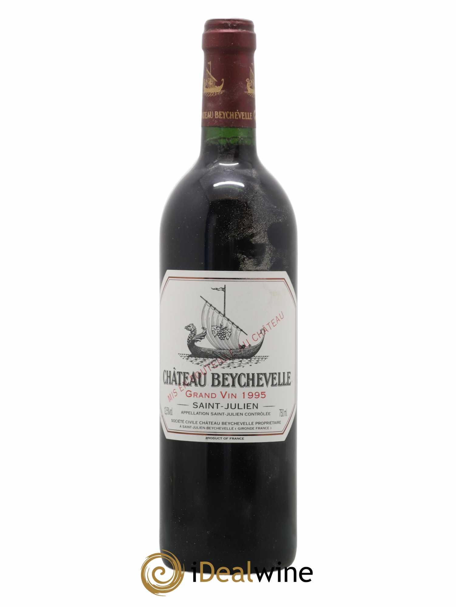 Château Beychevelle 4ème Grand Cru Classé 1995 - Lot de 1 bouteille - 0