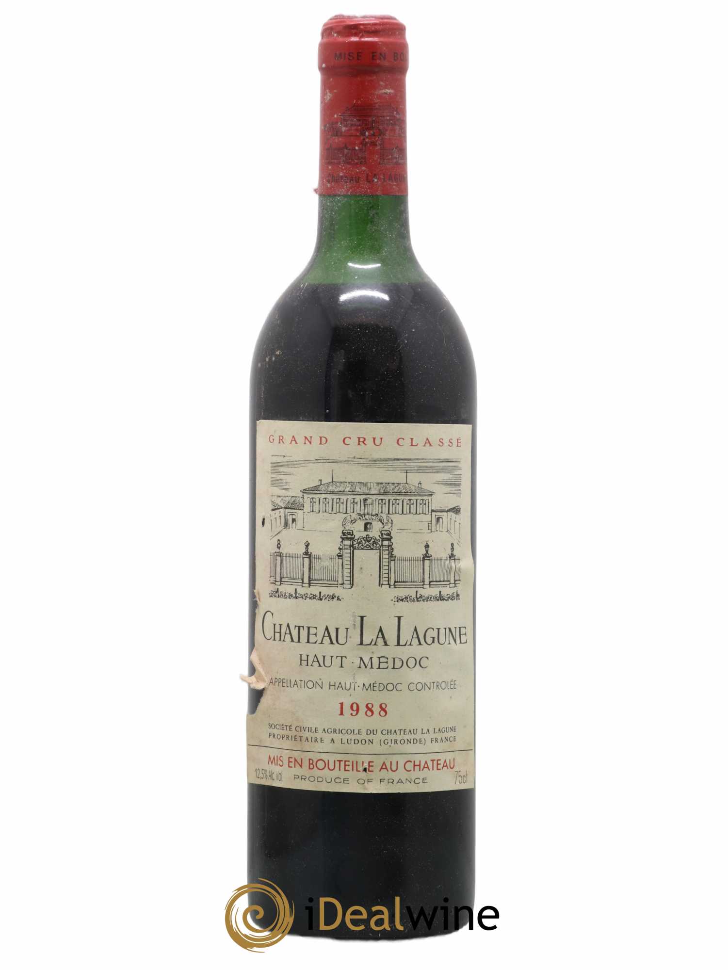 Château la Lagune 3ème Grand Cru Classé 1988 - Lot de 1 bouteille - 0