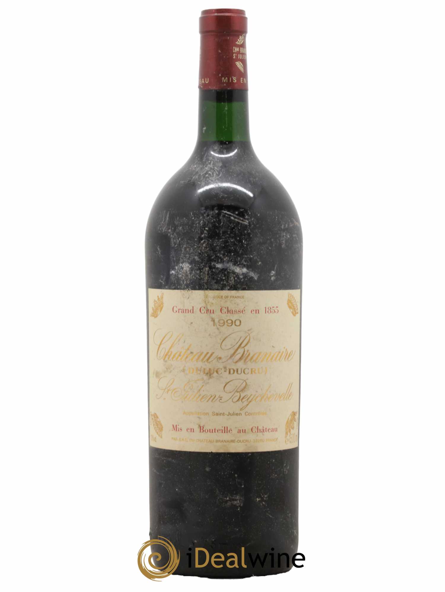 Château Branaire Ducru 4ème Grand Cru Classé 1990 - Lot de 1 magnum - 0