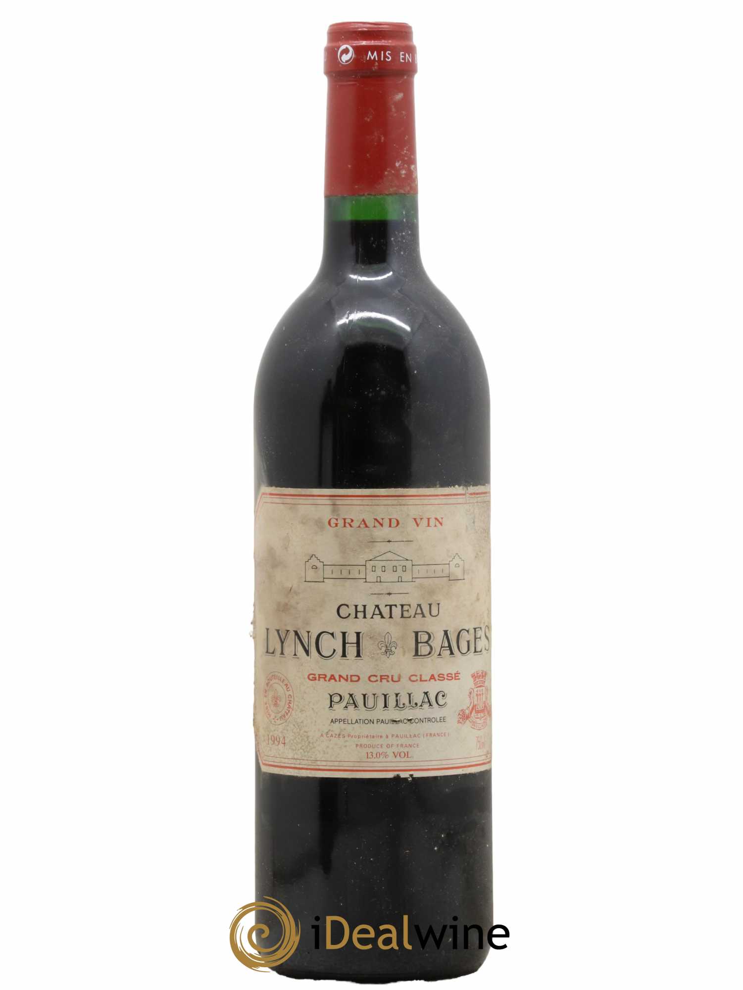 Château Lynch Bages 5ème Grand Cru Classé 1994 - Lot de 1 bouteille - 0