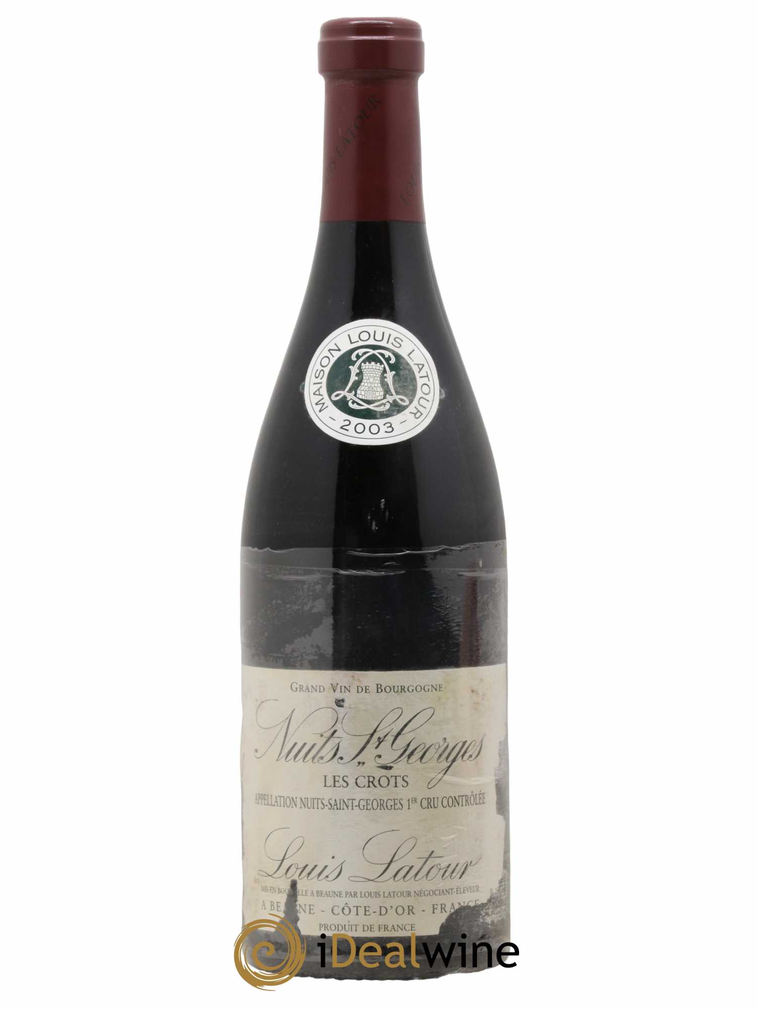 Nuits-Saint-Georges 1er Cru Les Crots Louis Latour 2003 - Lot of 1 bottle - 0