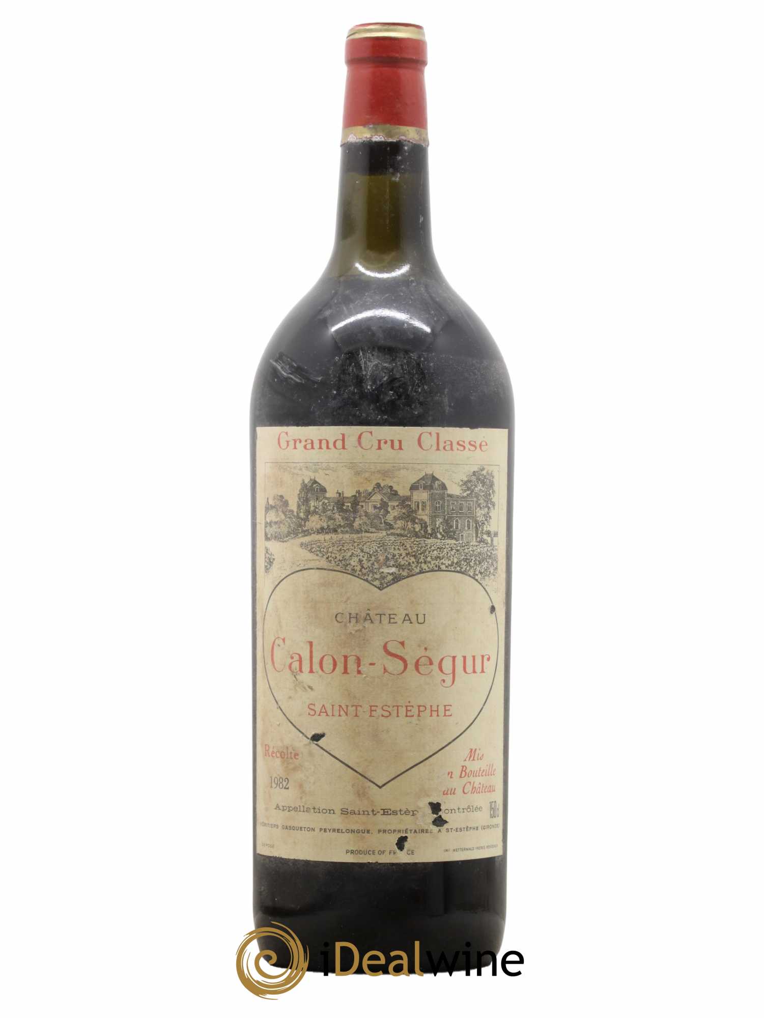 Château Calon Ségur 3ème Grand Cru Classé 1982 - Lot de 1 magnum - 0