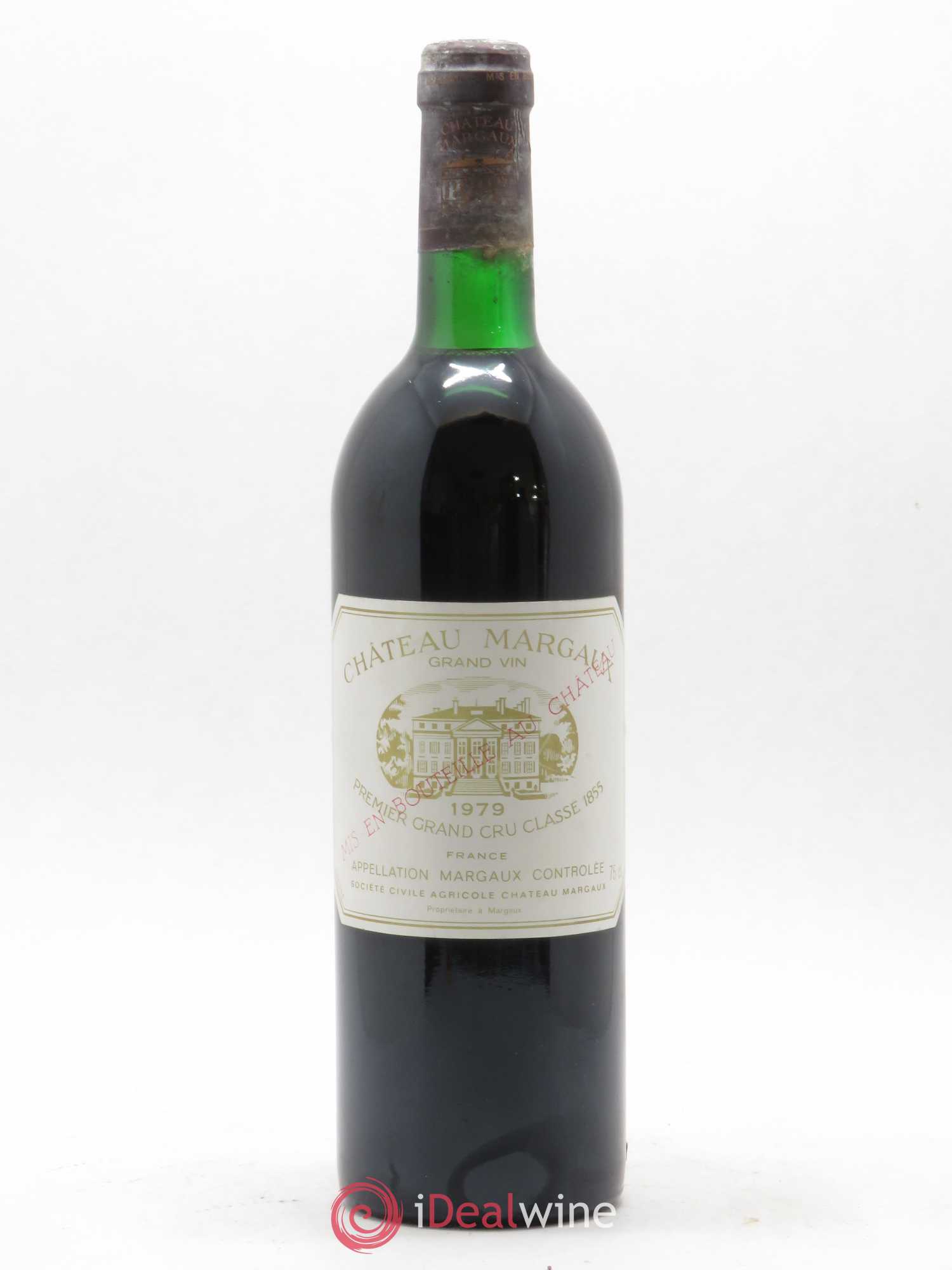 Château Margaux 1er Grand Cru Classé 1979 - Lot de 1 bouteille - 0