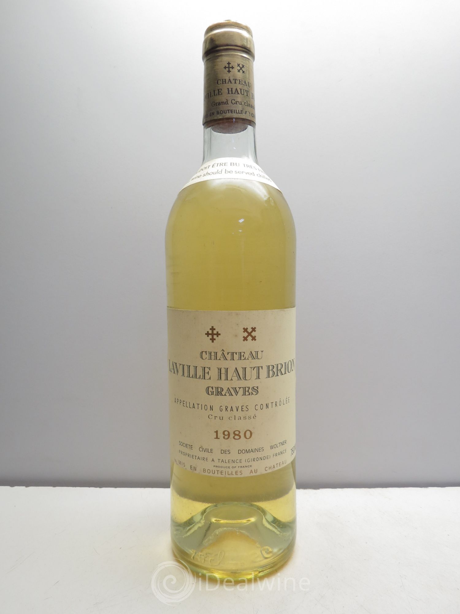 Château Laville Haut-Brion Cru Classé de Graves 1980 - Lot de 1 bouteille - 0