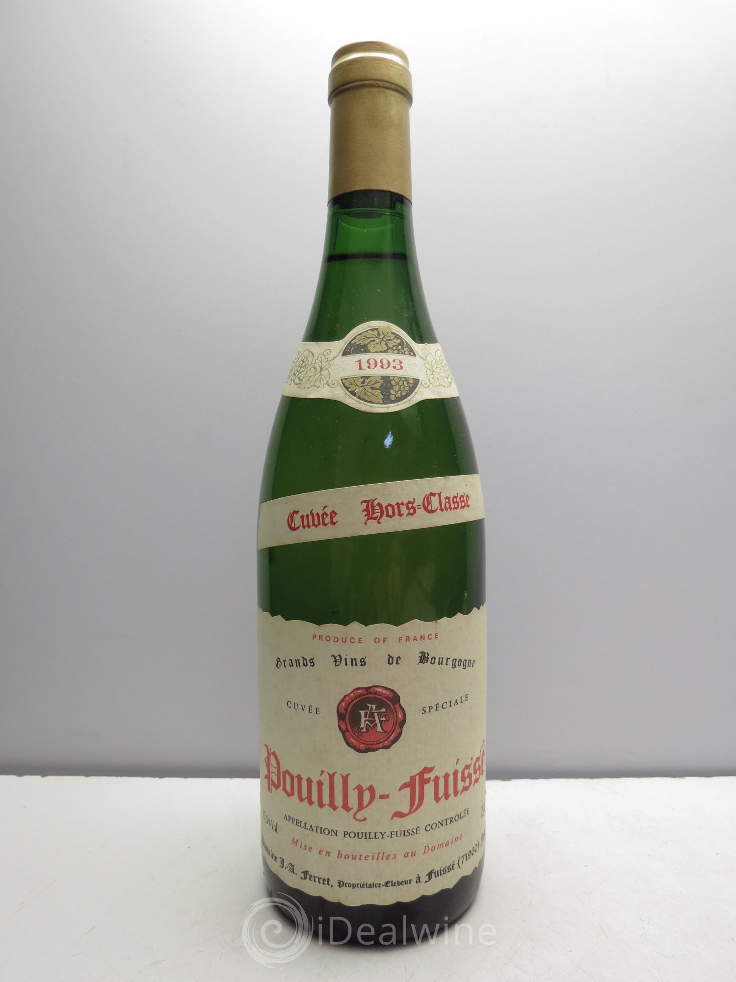 Pouilly-Fuissé Hors Classe Cuvée spéciale(sans prix de réserve / no reserve) 1993 - Posten von 1 Flasche - 0