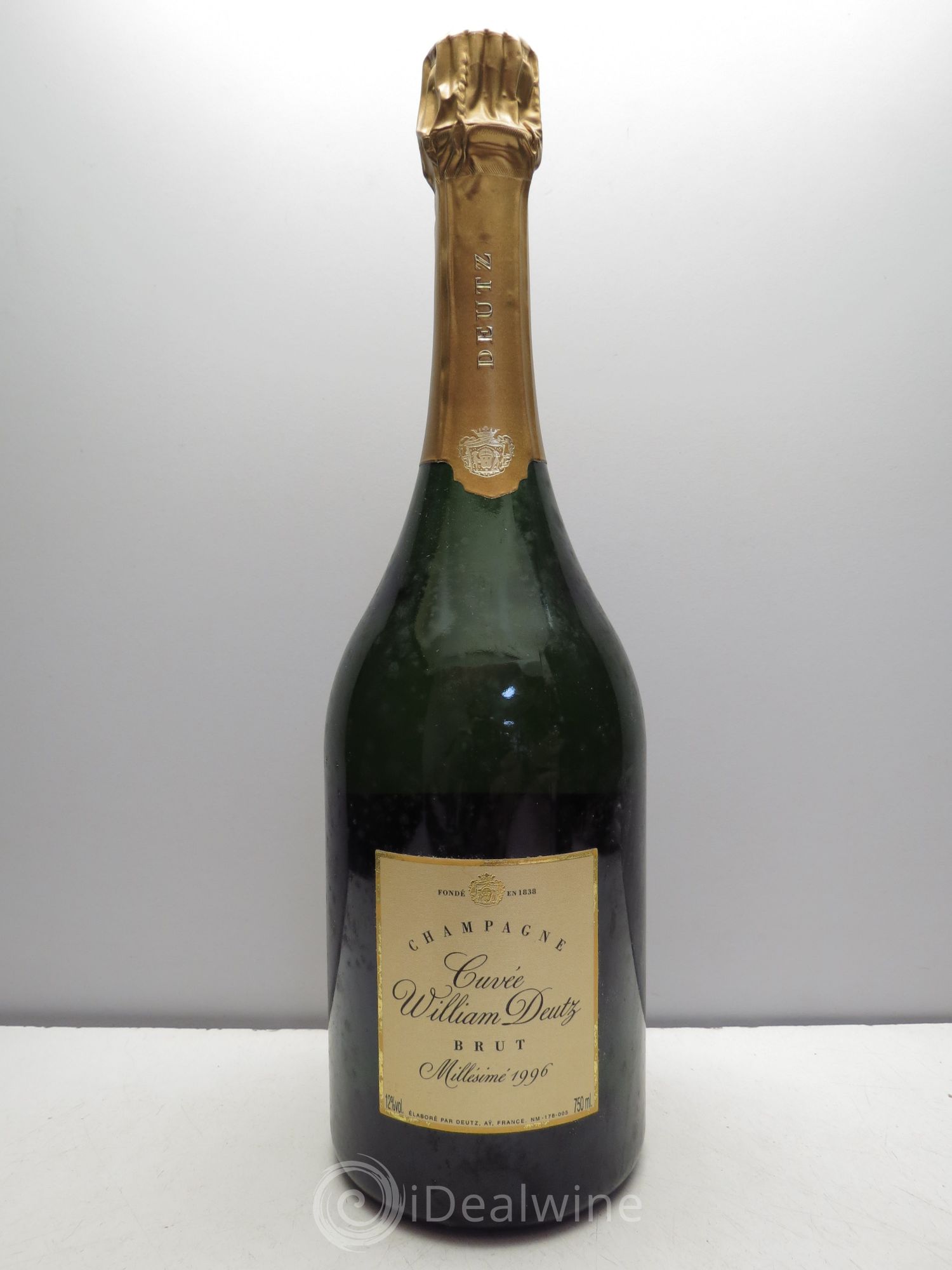 Cuvée William Deutz Deutz (sans prix de réserve / no reserve) 1996 - Lot of 1 bottle - 0