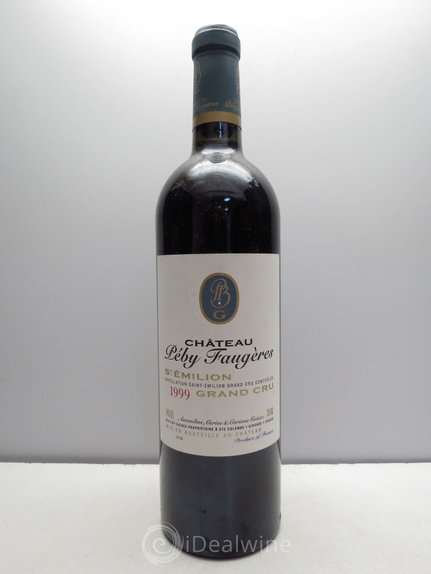 Château Péby Faugères Grand Cru Classé (sans prix de réserve / no reserve) 1999 - Lotto di 1 bottiglia - 0