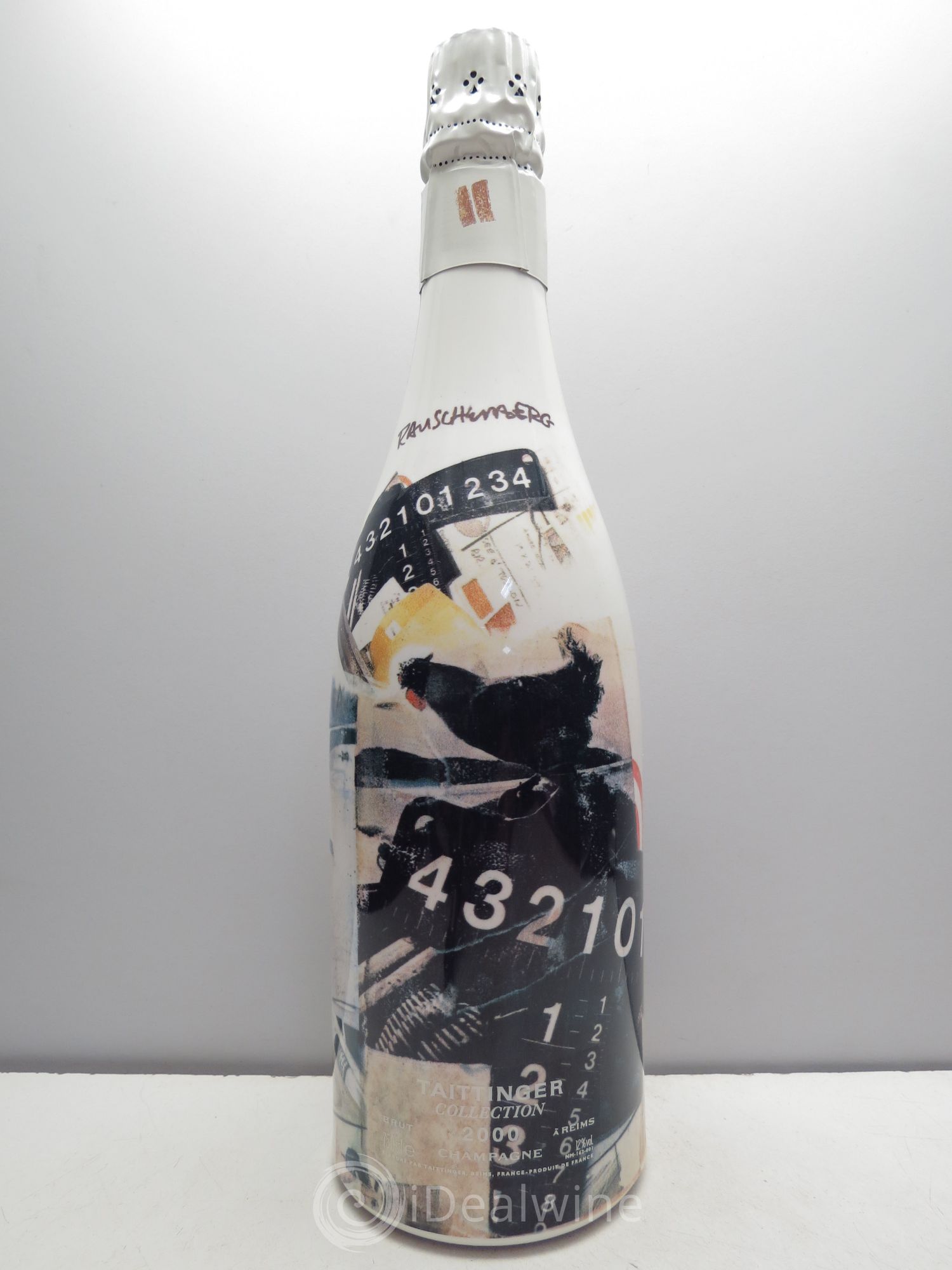 2000 - Collection Rauschenberg Taittinger 2008 - Lot de 1 bouteille - 0