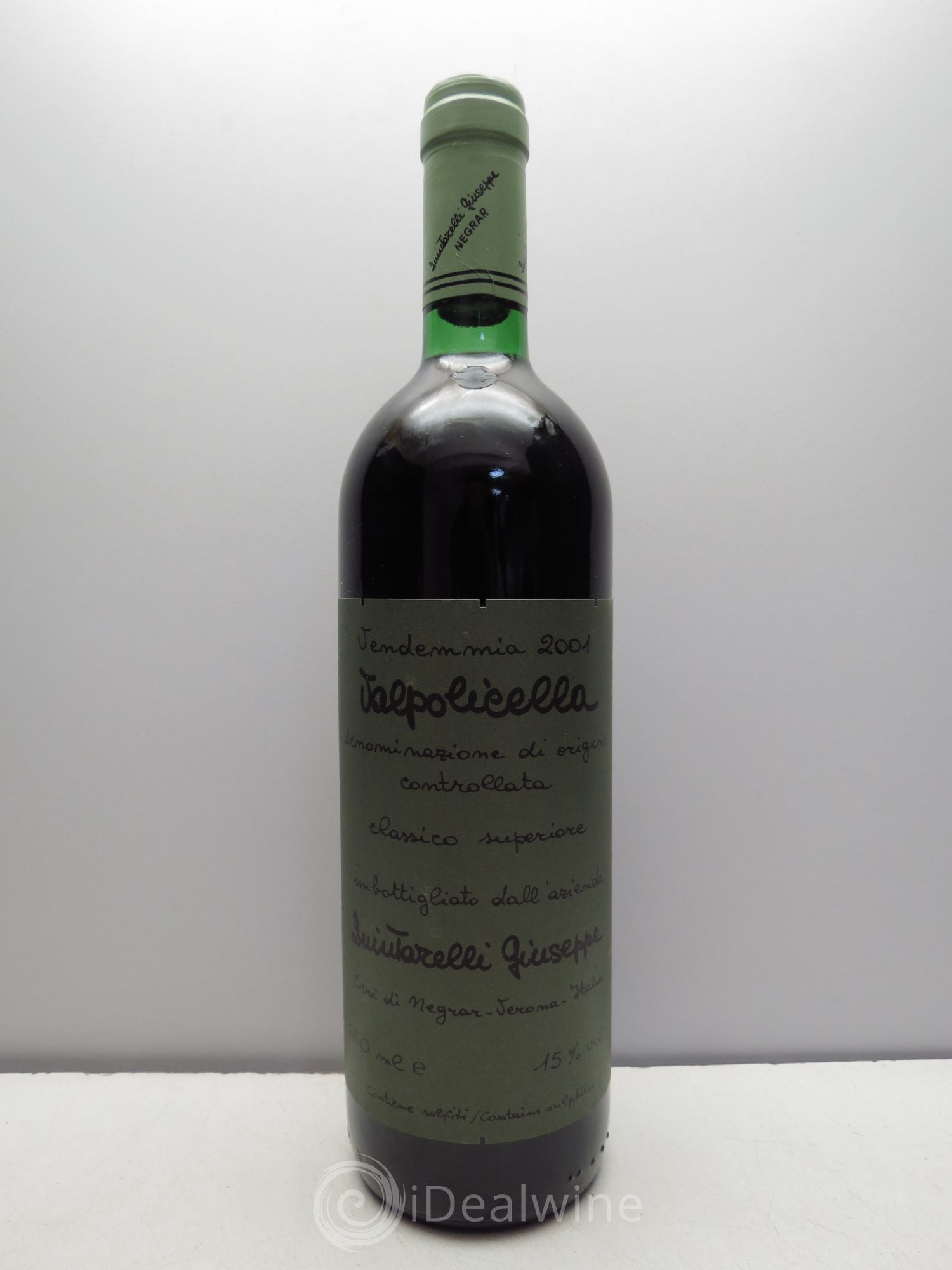 Valpolicella Classico DOC Quintarelli (sans prix de réserve / no reserve) 2001 - Posten von 1 Flasche - 0