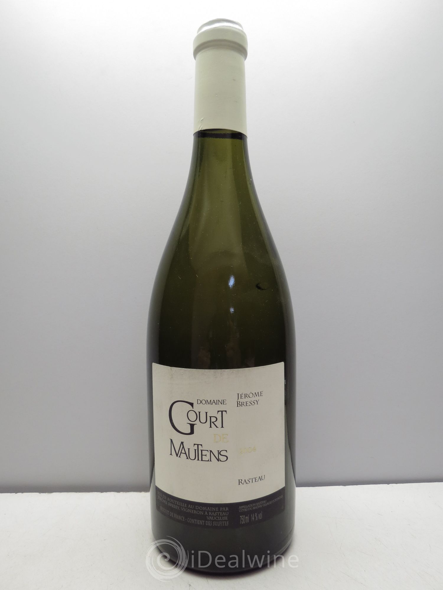 Côtes-du-Rhône Rasteau Gourt de Mautens J.Bressy(sans prix de réserve / no reserve) 2004 - Posten von 1 Flasche - 0