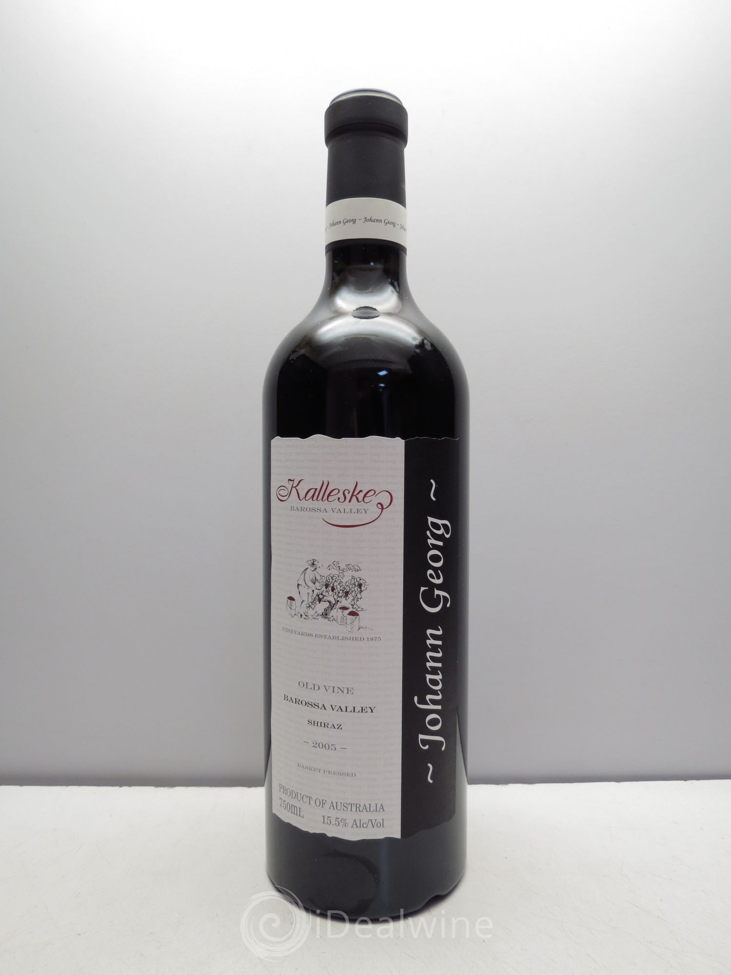 Australie Kalleske Johann Georg Shiraz Barossa Valley (sans prix de réserve / no reserve) 2005 - Posten von 1 Flasche - 0