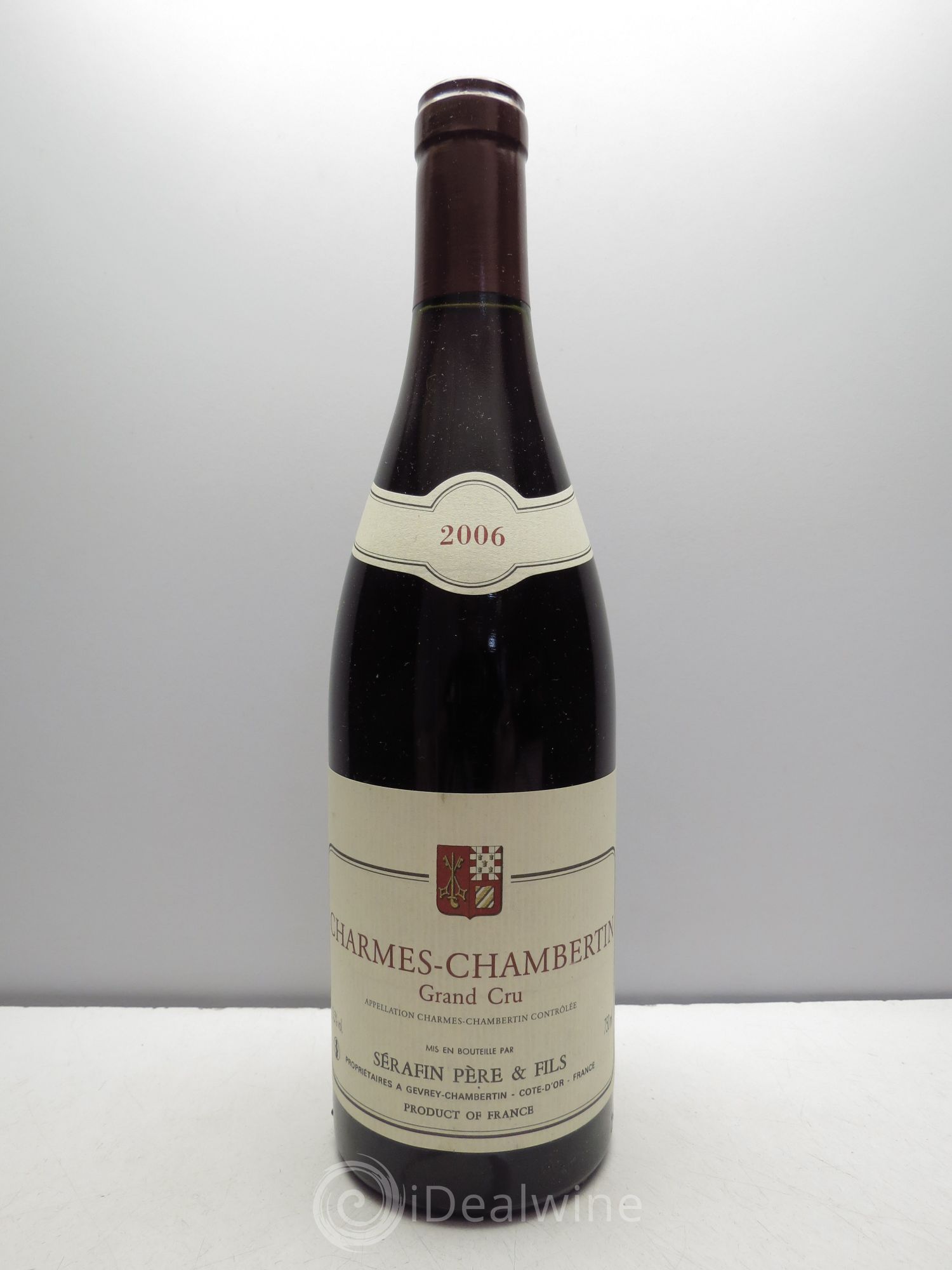 Charmes-Chambertin Grand Cru (sans prix de réserve / no reserve) 2006 - Posten von 1 Flasche - 0