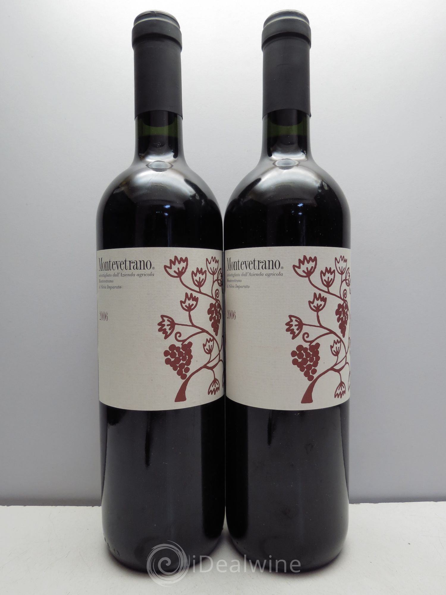 Italie Montevetrano Colli di Salverno(sans prix de réserve / no reserve) 2006 - Posten von 2 Flaschen - 0
