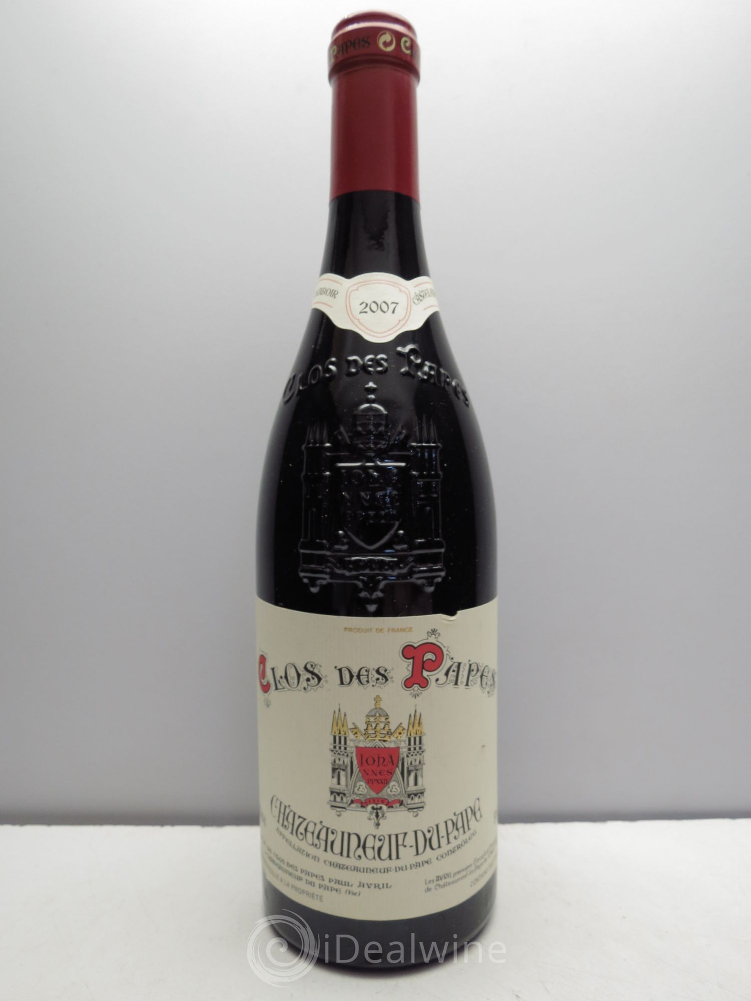 Châteauneuf-du-Pape Clos des Papes - Paul Avril (sans prix de réserve / no reserve) 2007 - Posten von 1 Flasche - 0