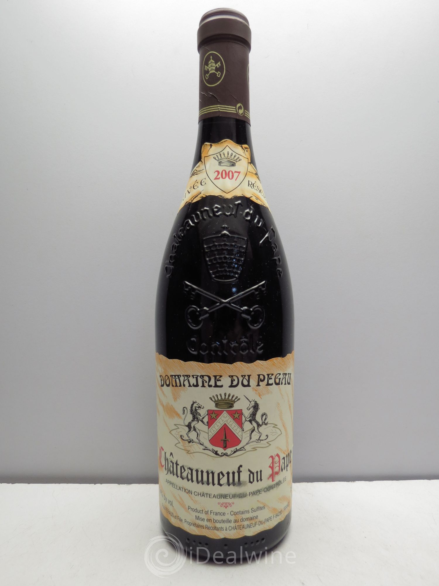 Châteauneuf-du-Pape Domaine du Pégau Cuvée Réservée Paul et Laurence Féraud (sans prix de réserve / no reserve) 2007 - Lotto di 1 bottiglia - 0