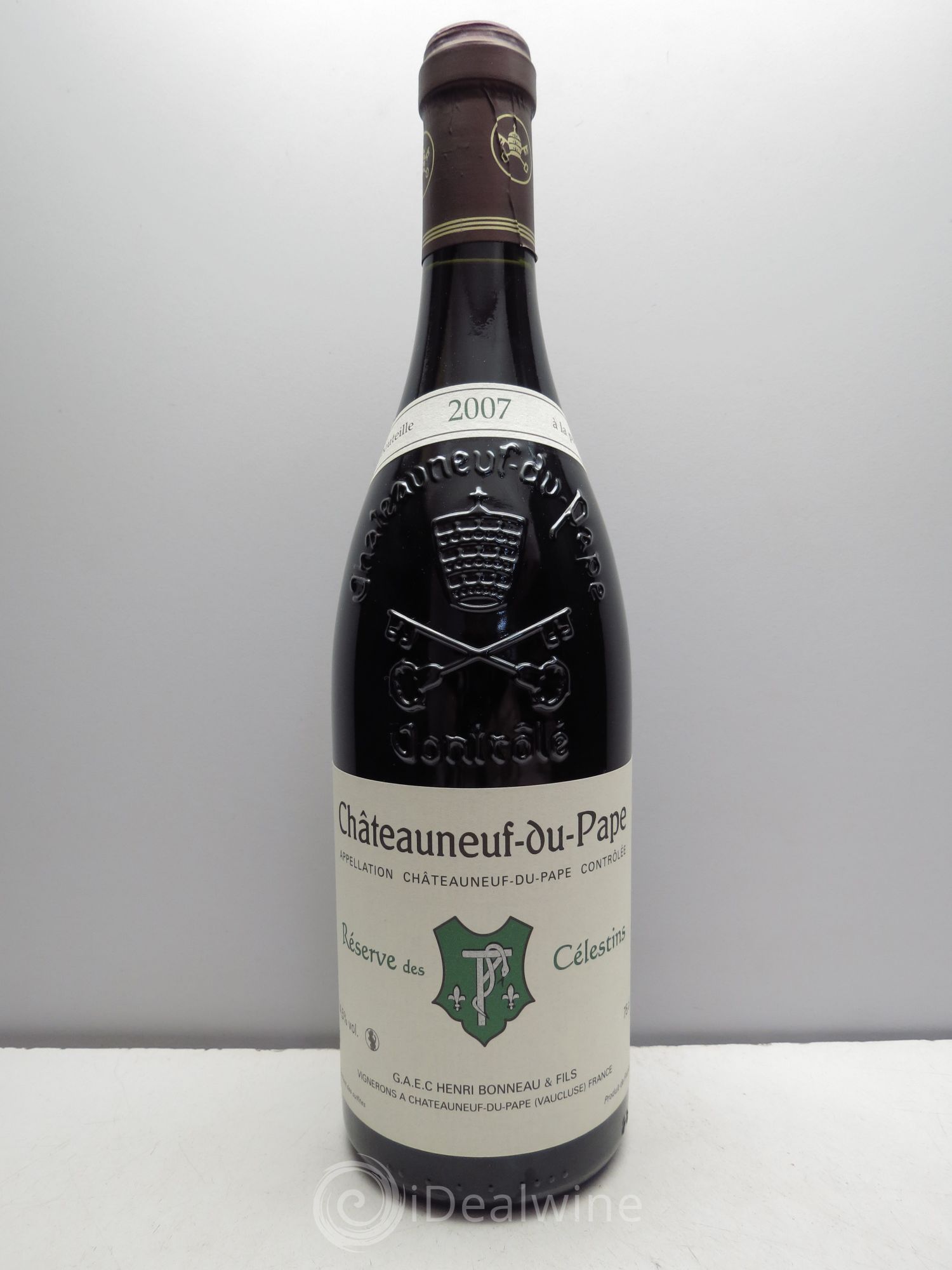 Châteauneuf-du-Pape Réserve des Célestins Henri Bonneau & Fils 2007 - Lot de 1 bouteille - 0