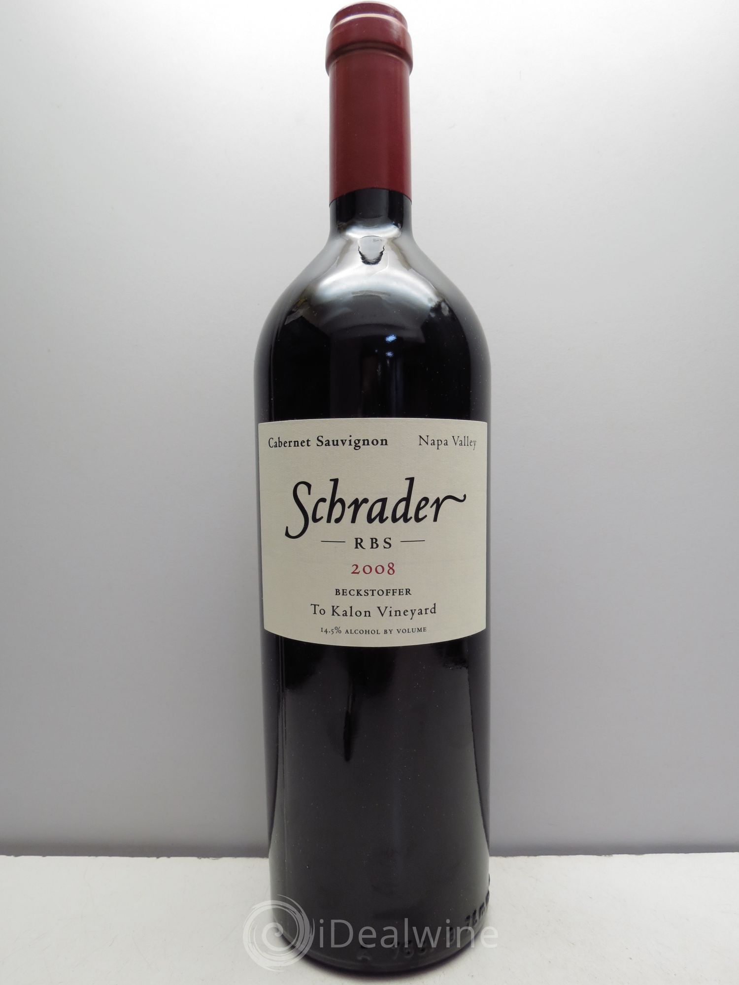 Australie Schrader RBS Beckstoffer to Kalon Vineyard 2008 - Posten von 1 Flasche - 0