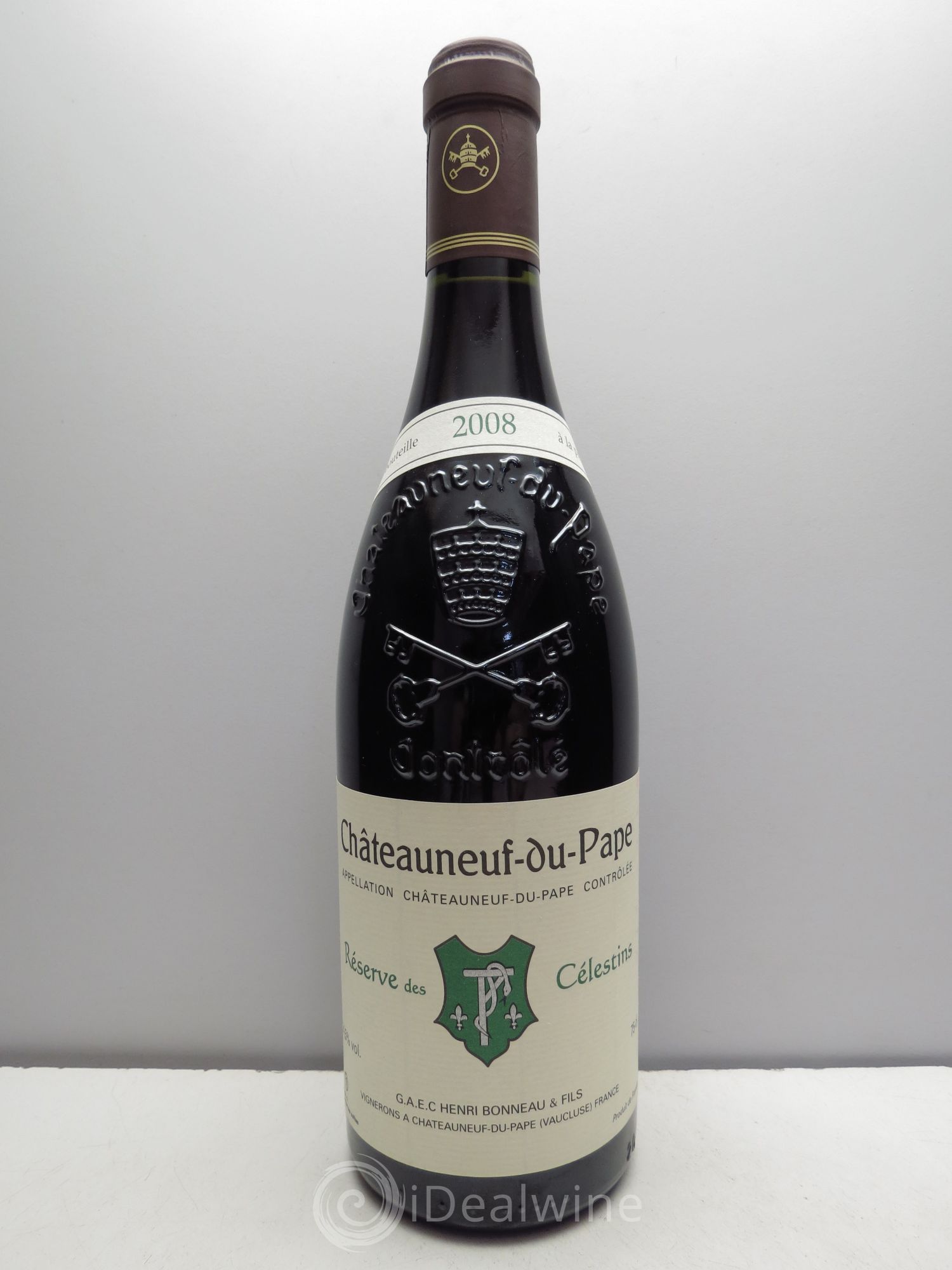 Châteauneuf-du-Pape Réserve des Célestins Henri Bonneau & Fils 2008 - Lot de 1 bouteille - 0