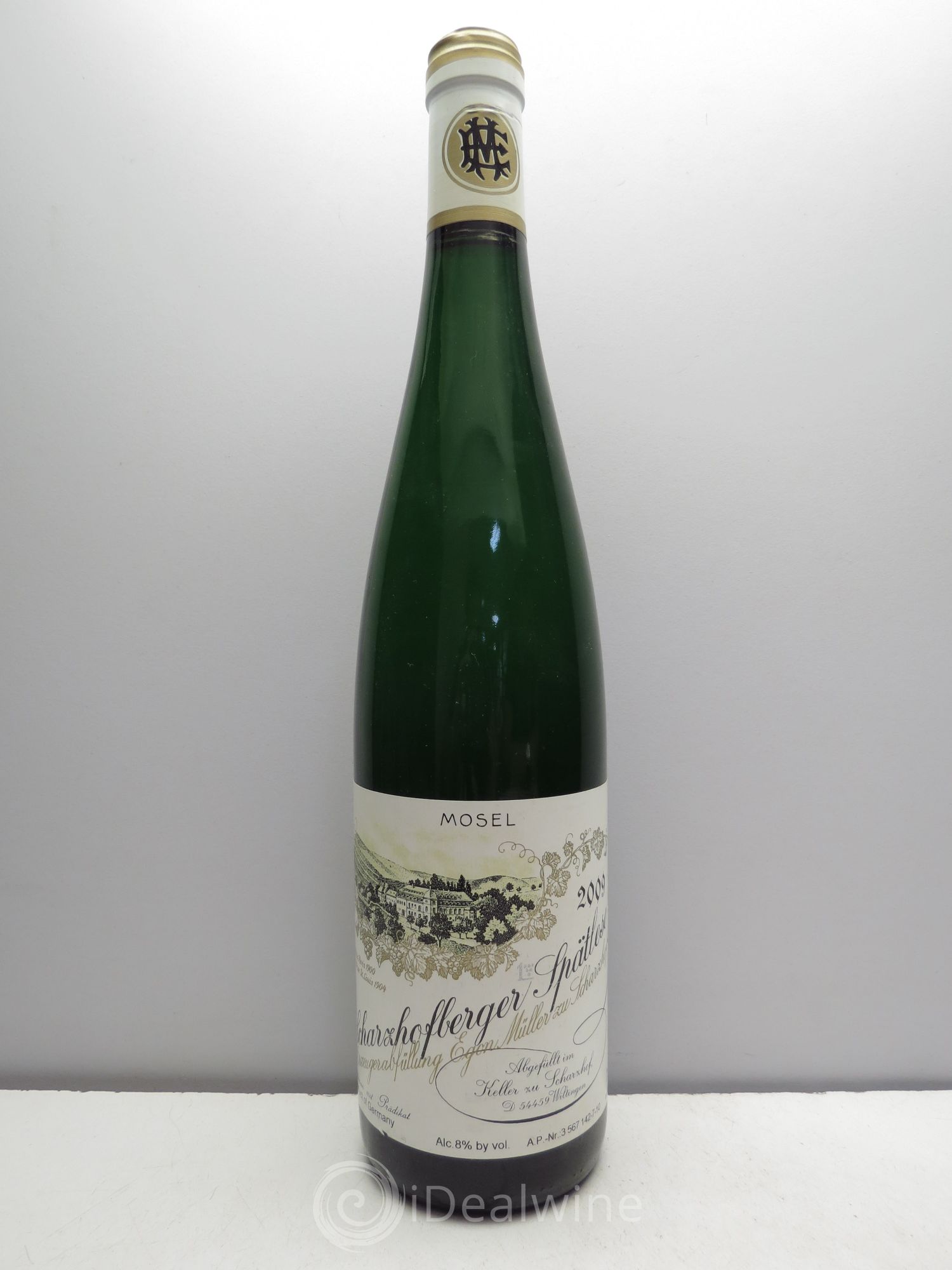Riesling Schartzofberger Spätlese Egon Muller(sans prix de réserve / no reserve) 2009 - Lot of 1 bottle - 0