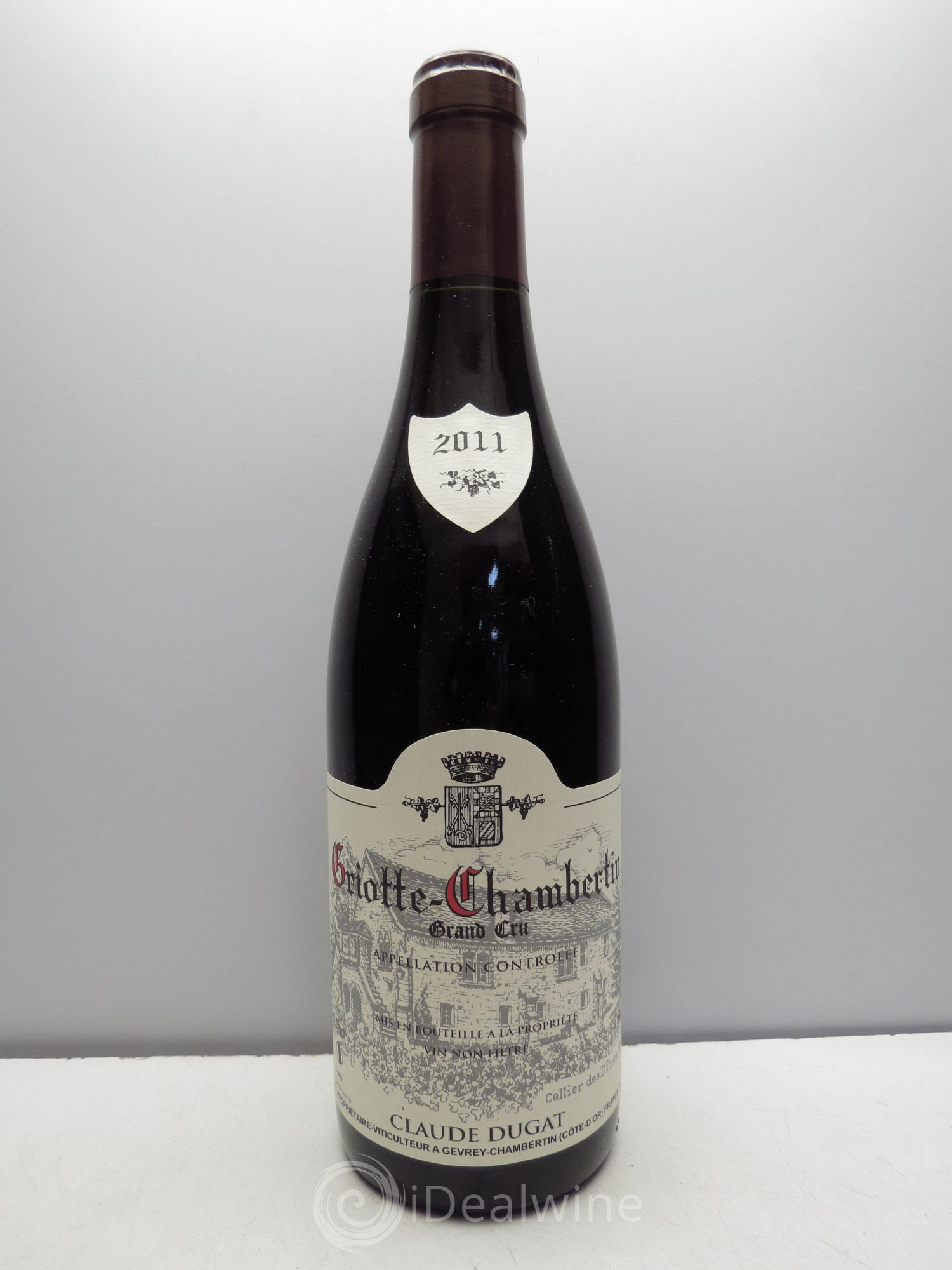 Griotte-Chambertin Grand Cru Claude Dugat 2011 - Lot de 1 bouteille - 0