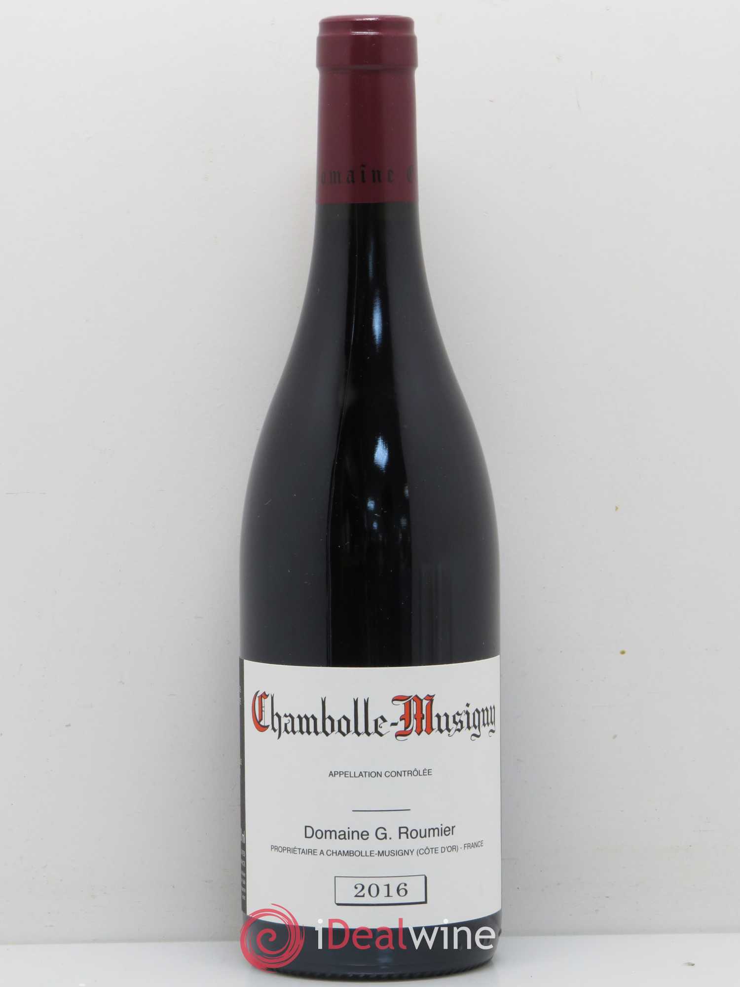 Chambolle-Musigny Georges Roumier (Domaine) 2016 - Lot de 1 bouteille - 0