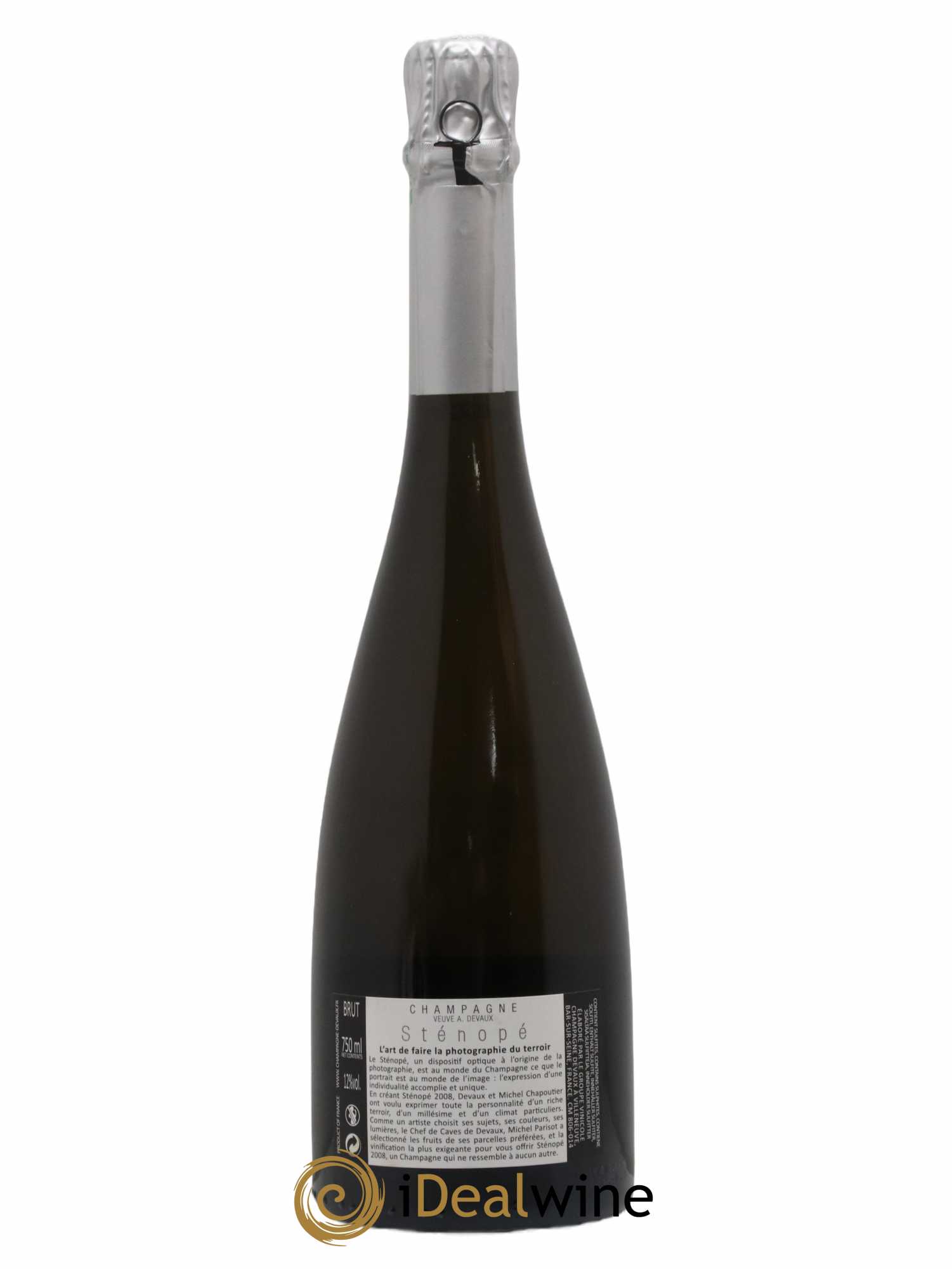 Champagne Sténopé Veuve Devaux 2008 - Posten von 1 Flasche - 1