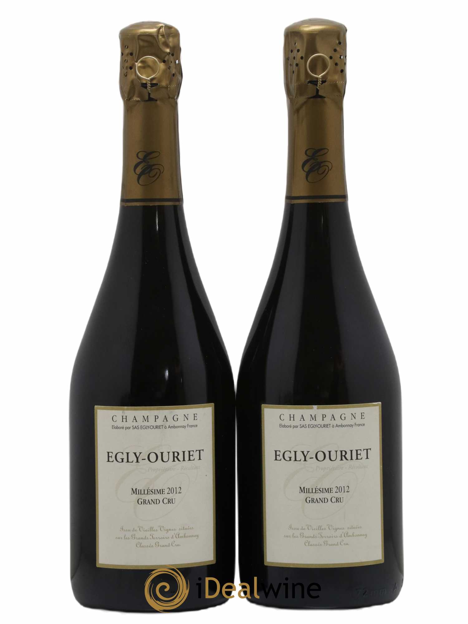 Grand Cru Brut Egly-Ouriet 2012 - Lot de 2 bouteilles - 0